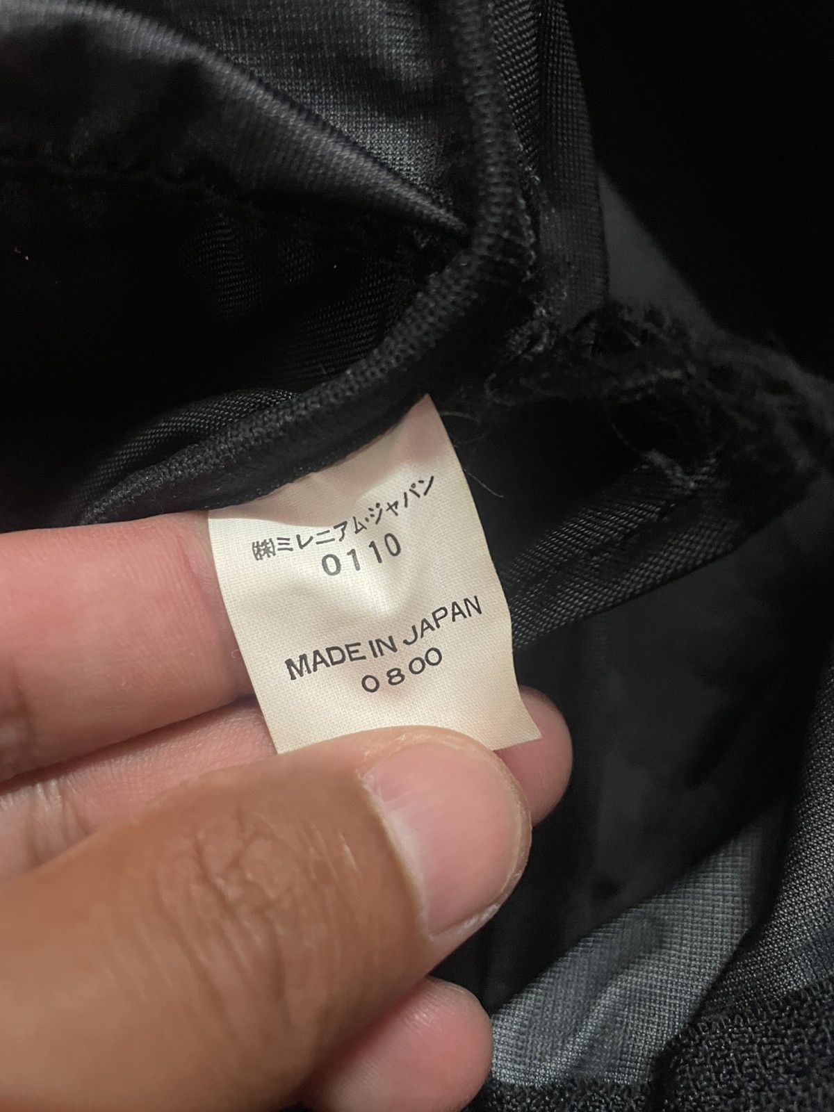 Yohji Yamamoto Yohji Yamamoto Backpacks Size ONE SIZE - 5 Thumbnail
