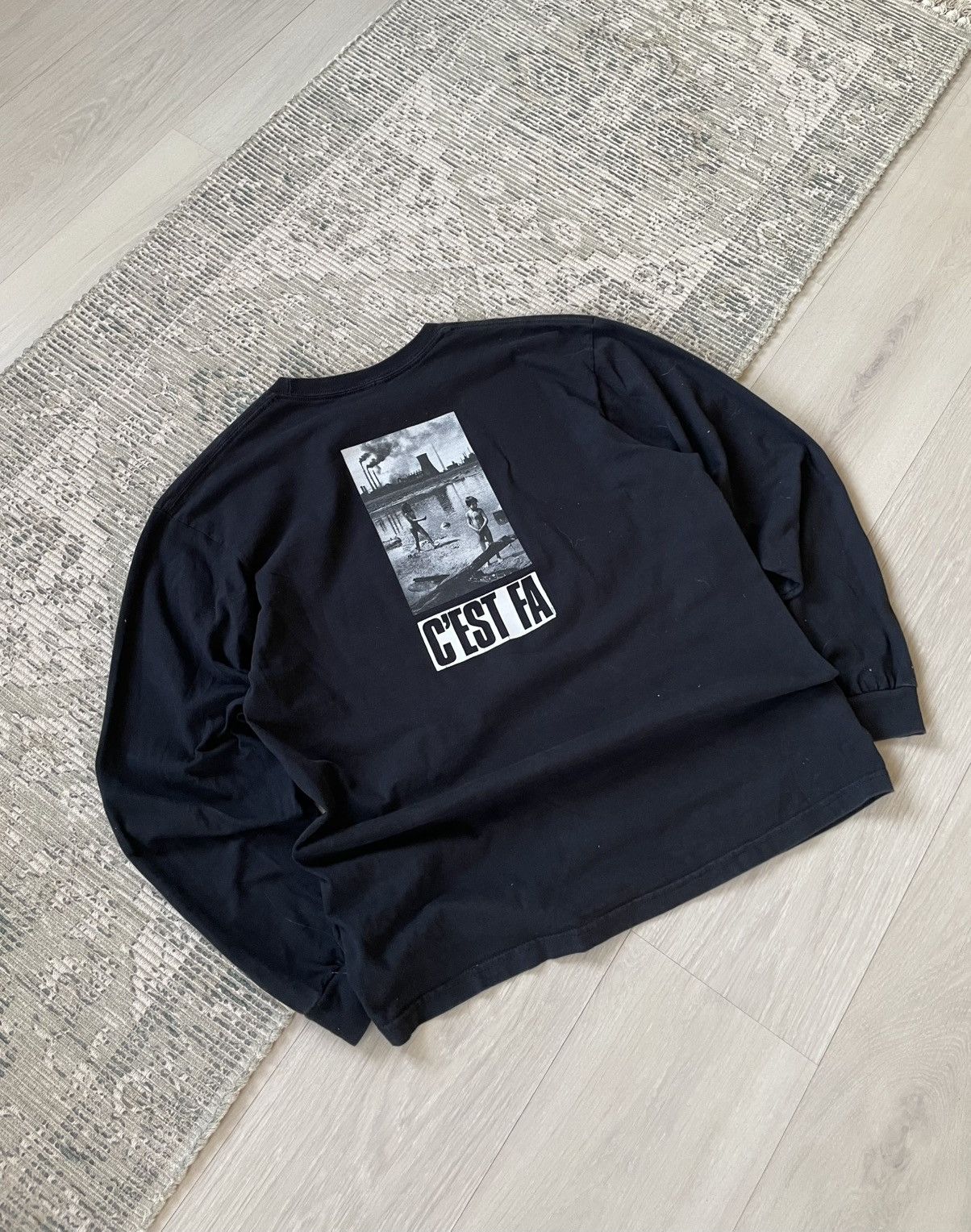 Fucking Awesome Vintage Rare Fucking Awesome Cest FA Black Longsleeve Sk8 Size US L / EU 52-54 / 3 - 5 Thumbnail