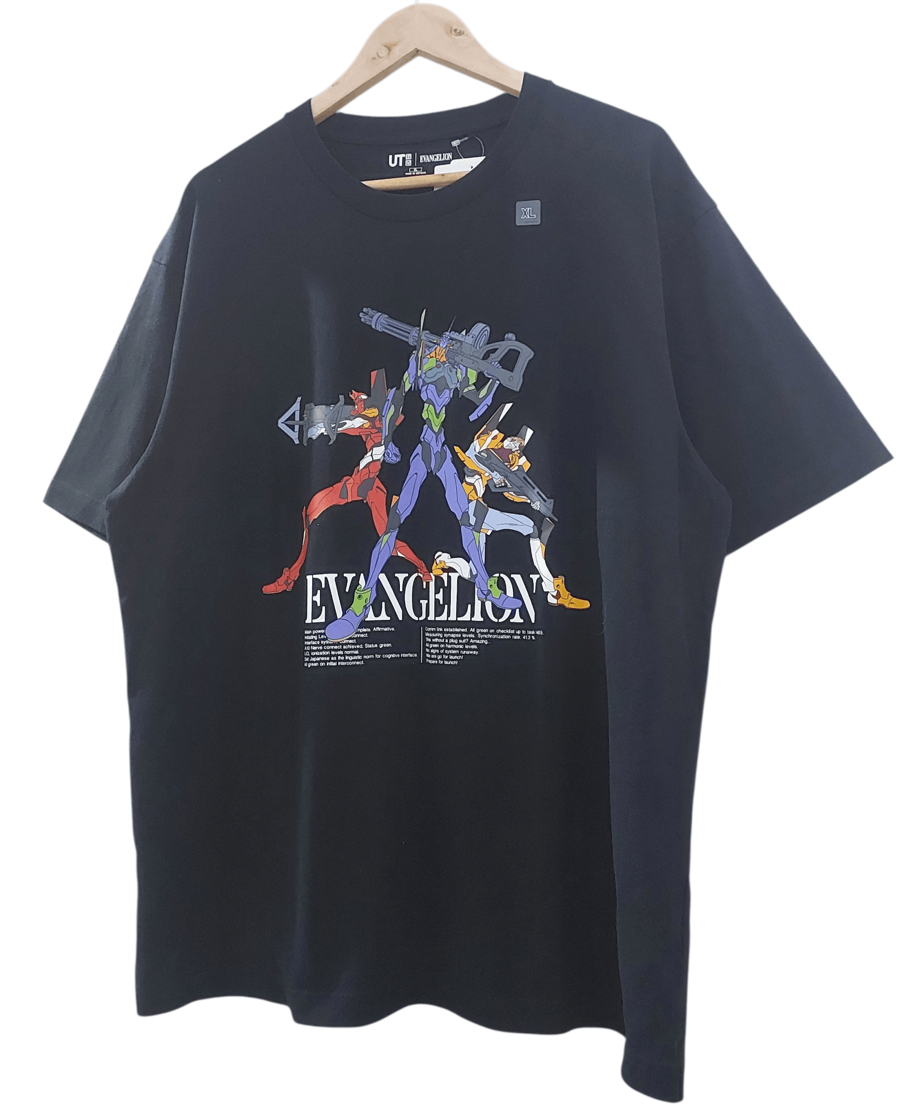 Anime NEON GENESIS EVANGELION VINTAGE ANIME T-SHIRT Size US XL / EU 56 / 4 - 1 Thumbnail