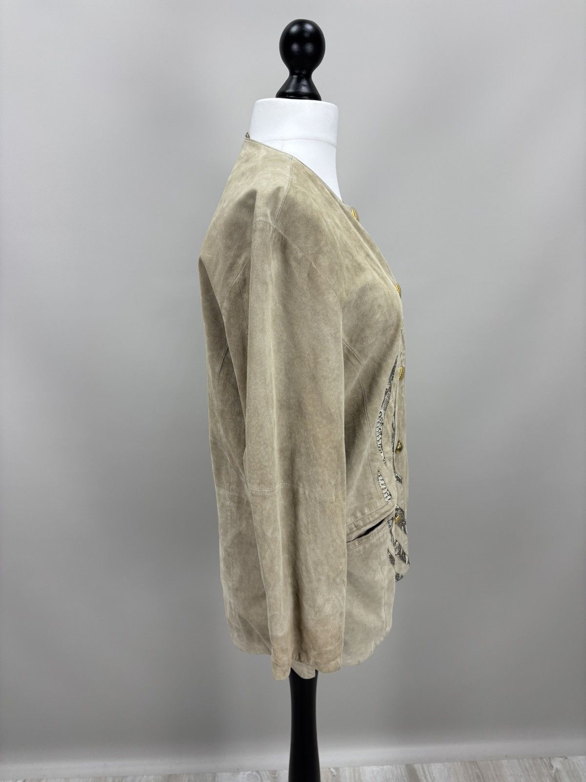 Other Womens vintage leather jacket Dino'z Size 38 Size S / US 4 / IT 40 - 5 Thumbnail