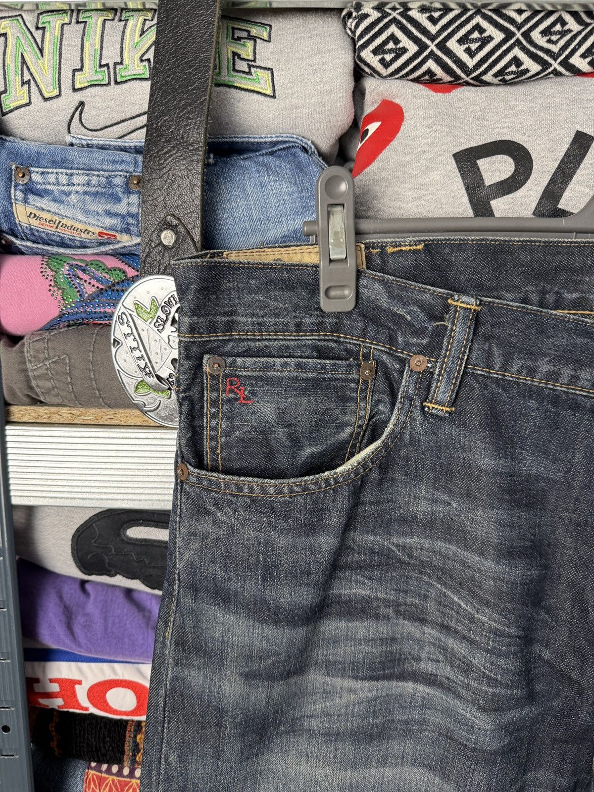 Polo Ralph Lauren Vintage Polo Ralph Lauren Denim Jeans Pants Size US 38 / EU 54 - 5 Thumbnail