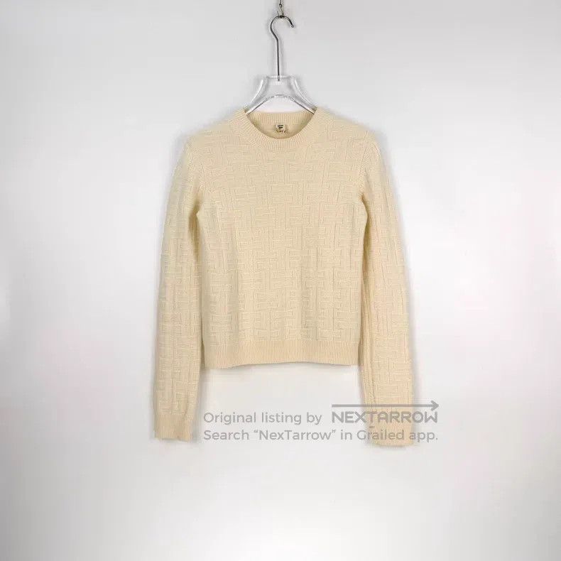 Hermes Hermes Off-White Full H Wool Sweater Size XS / US 0-2 / IT 36-38 - 3 Thumbnail