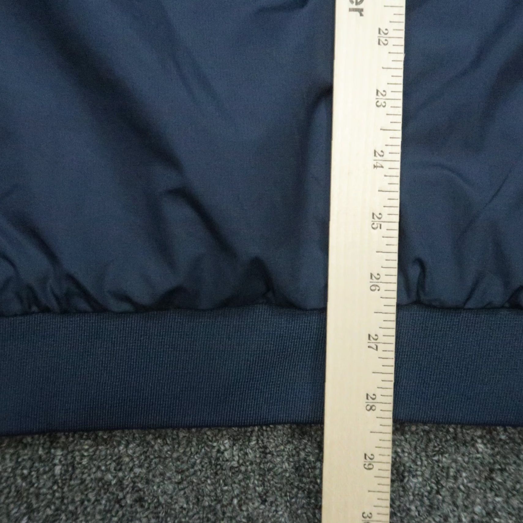 Vintage Burlebo Jacket Mens XL Blue Full Zip Hooded Windbreaker Ripstop Size US XL / EU 56 / 4 - 6 Thumbnail