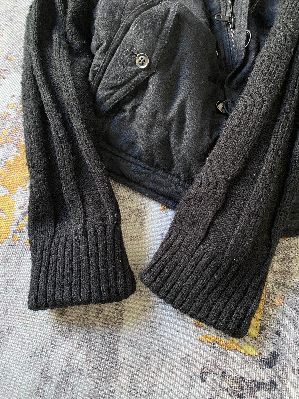 14th Addiction Phenium Hideaways Two Way Jacket Sleeve Knit Design Size US M / EU 48-50 / 2 - 10 Thumbnail