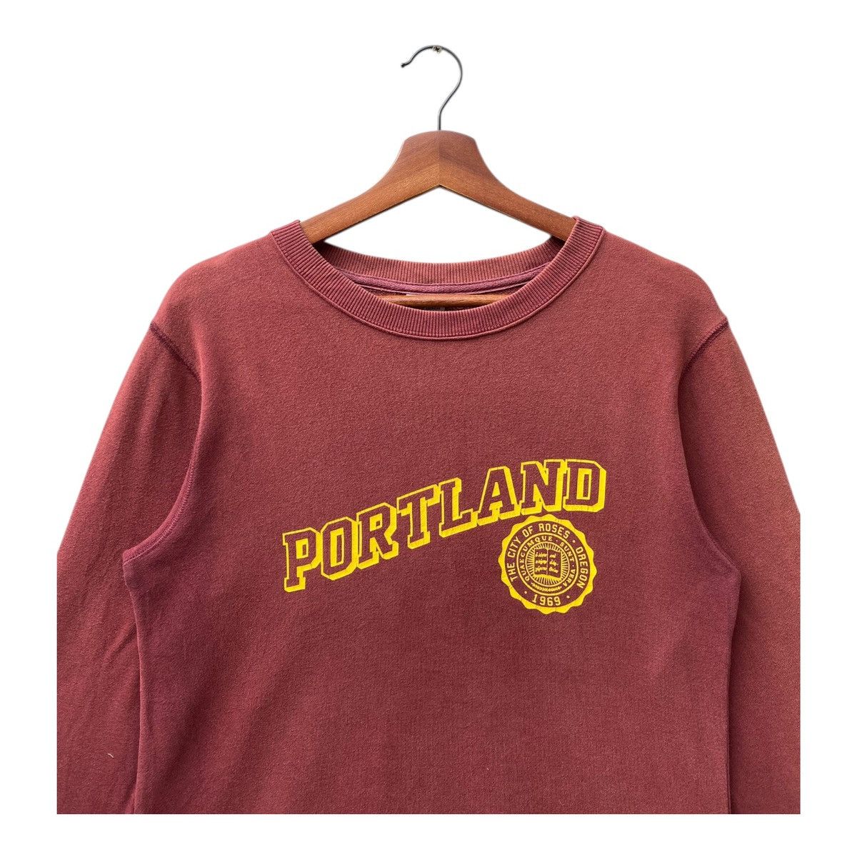 Champion Champion Portland Sweatshirt Spellout Crewneck Size M Size US M / EU 48-50 / 2 - 2 Thumbnail