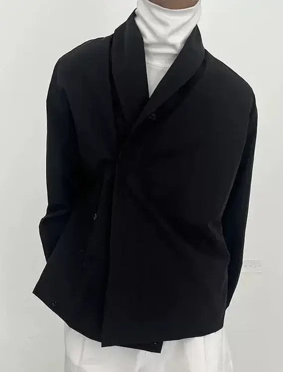 Japanese Brand x eko Avant garde fashion retro wrap jacket aesthetic Size US M / EU 48-50 / 2 - 4 Thumbnail