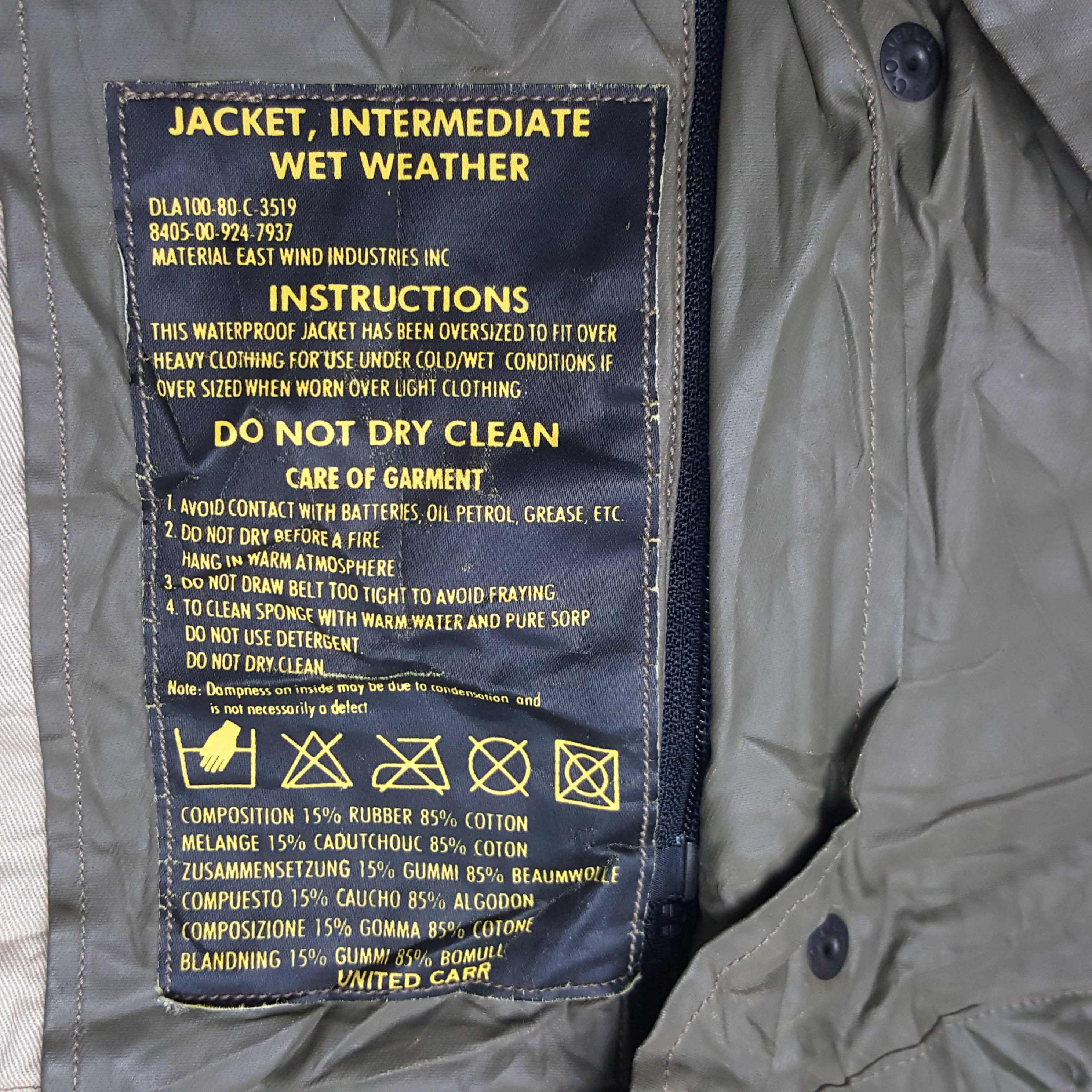Buzz Rickson's × Vintage Vintage Buzz Rickson'a Equitment Camo Pocket Military Jacket Size US M / EU 48-50 / 2 - 9 Thumbnail