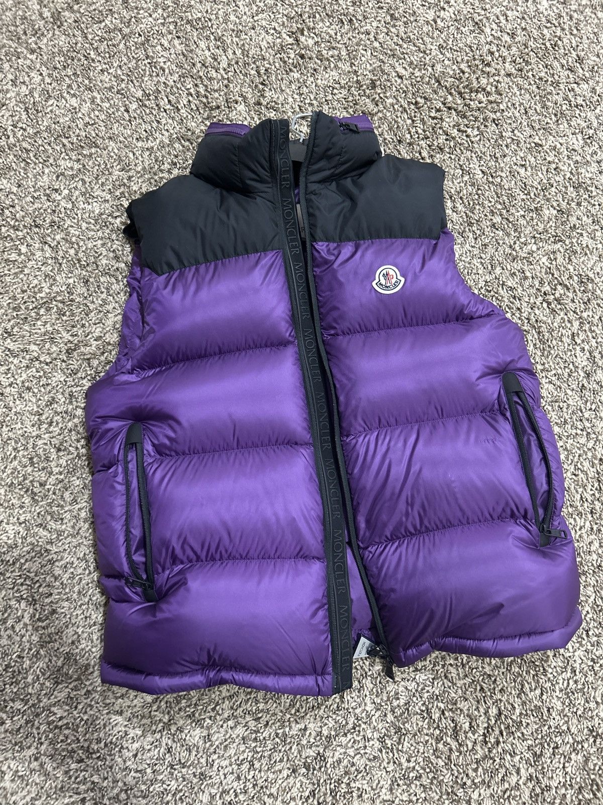 image of Moncler Vest in Purple, Men's (Size Medium)