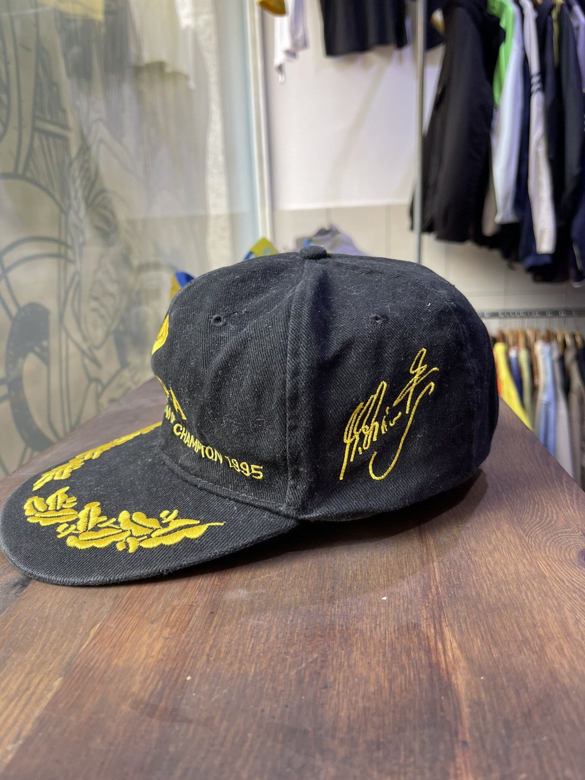 Formula 1 Michael Schumacher 1994 1995 Champion hat rare Size ONE SIZE - 2 Thumbnail