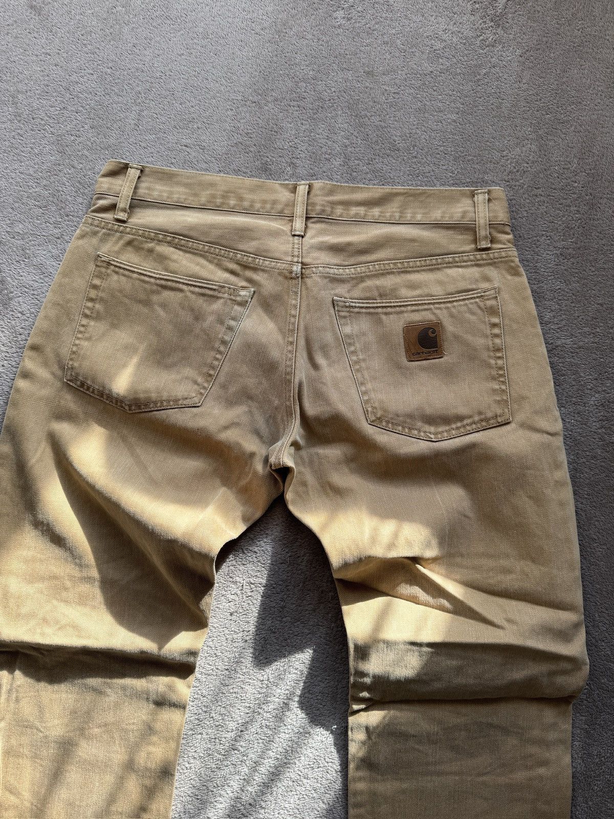 Japanese Brand Carhartt Racked Crazy Jeans Y2K Mudwash LGB if6was9 vibe Size US 34 / EU 50 - 2 Thumbnail