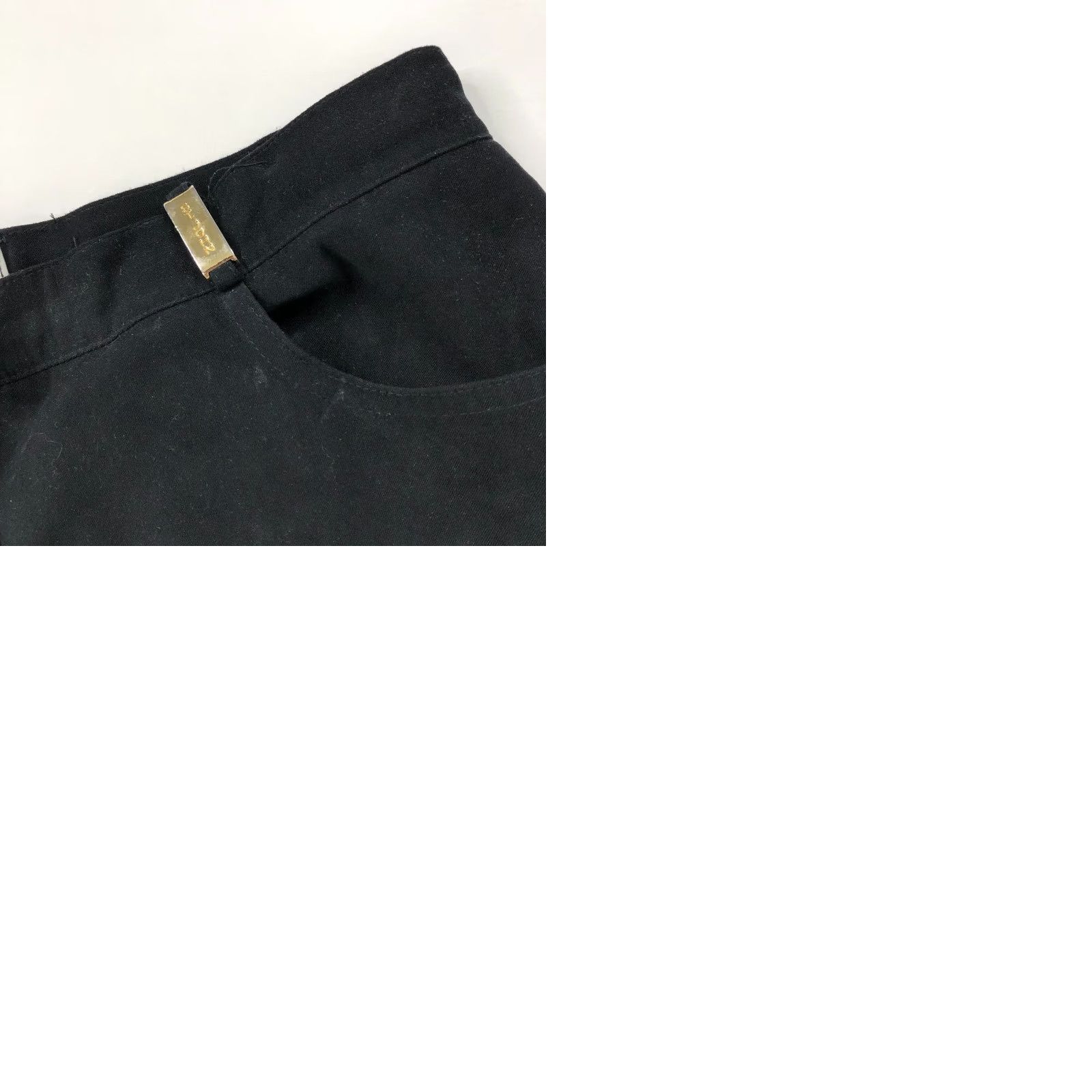 FELT St. John Sport Pants Women's 8 High Rise Flat Front Pockets Black 30W 28L Inseam 28in Regular Rise Vintage: No Size 30" / US 8 / IT 44 - 9 Thumbnail