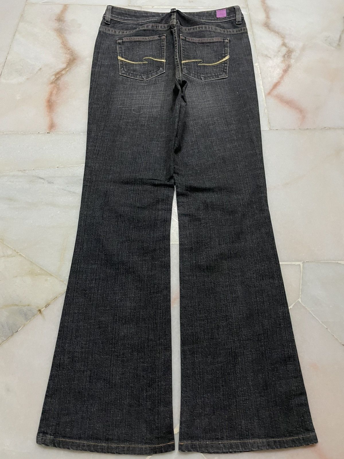 Tornado Mart 💥Flared💥Vintage 90’s Style Japanese Mud-Wash Bootcut Jeans Size 27" / US 4 / IT 40 - 9 Thumbnail