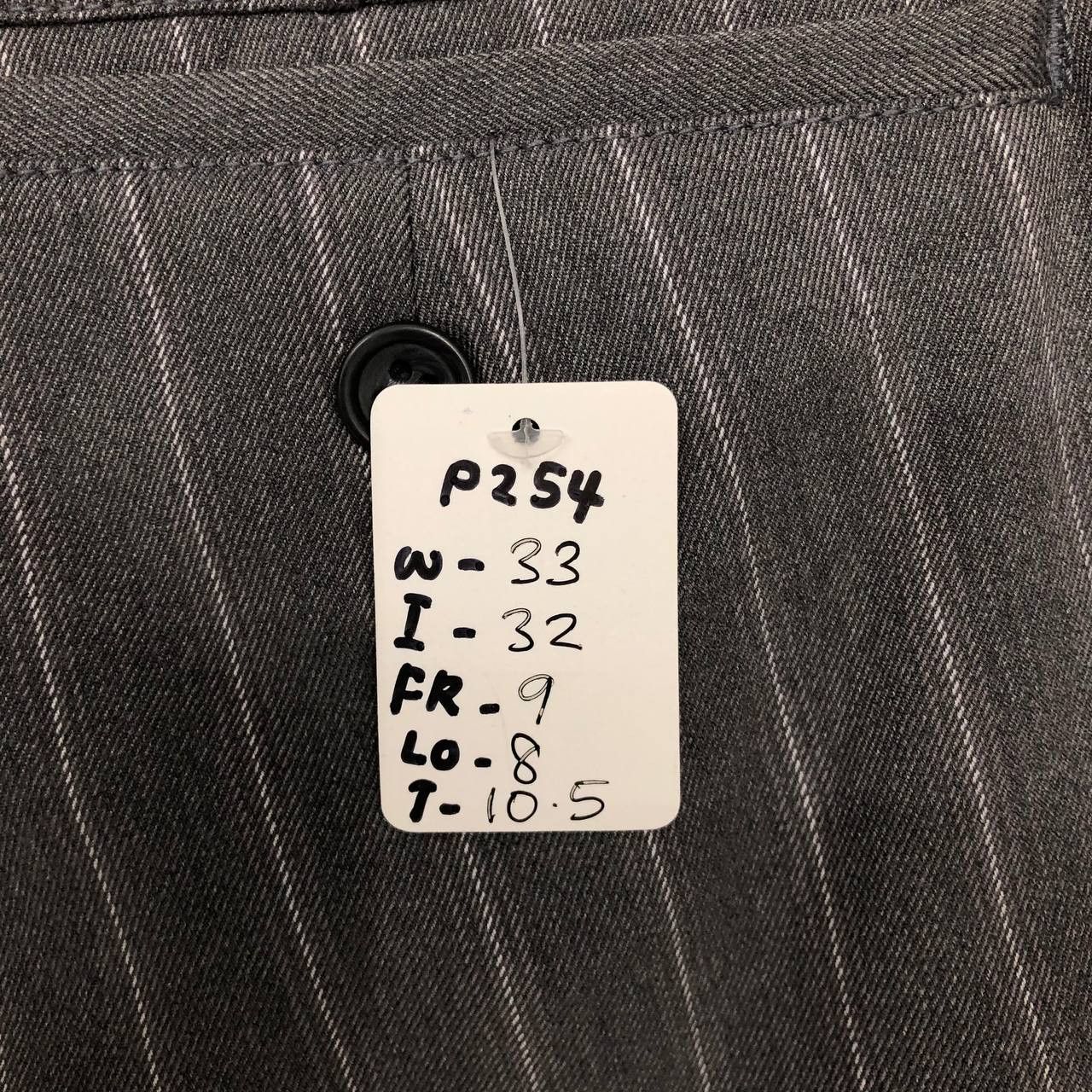 Comme Ca Ism P254 COMME CA ISM JAPAN STRIPED CARGO PANTS Size 33" - 8 Thumbnail