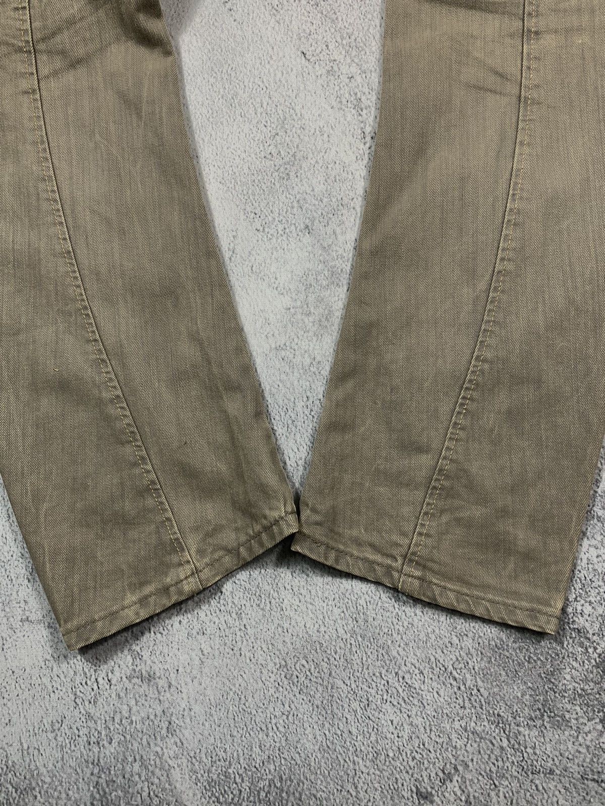 Japanese Brand × Vintage Vintage Y2K Japanese faded denim jeans waxed style size 32 Size US 32 / EU 48 - 9 Thumbnail