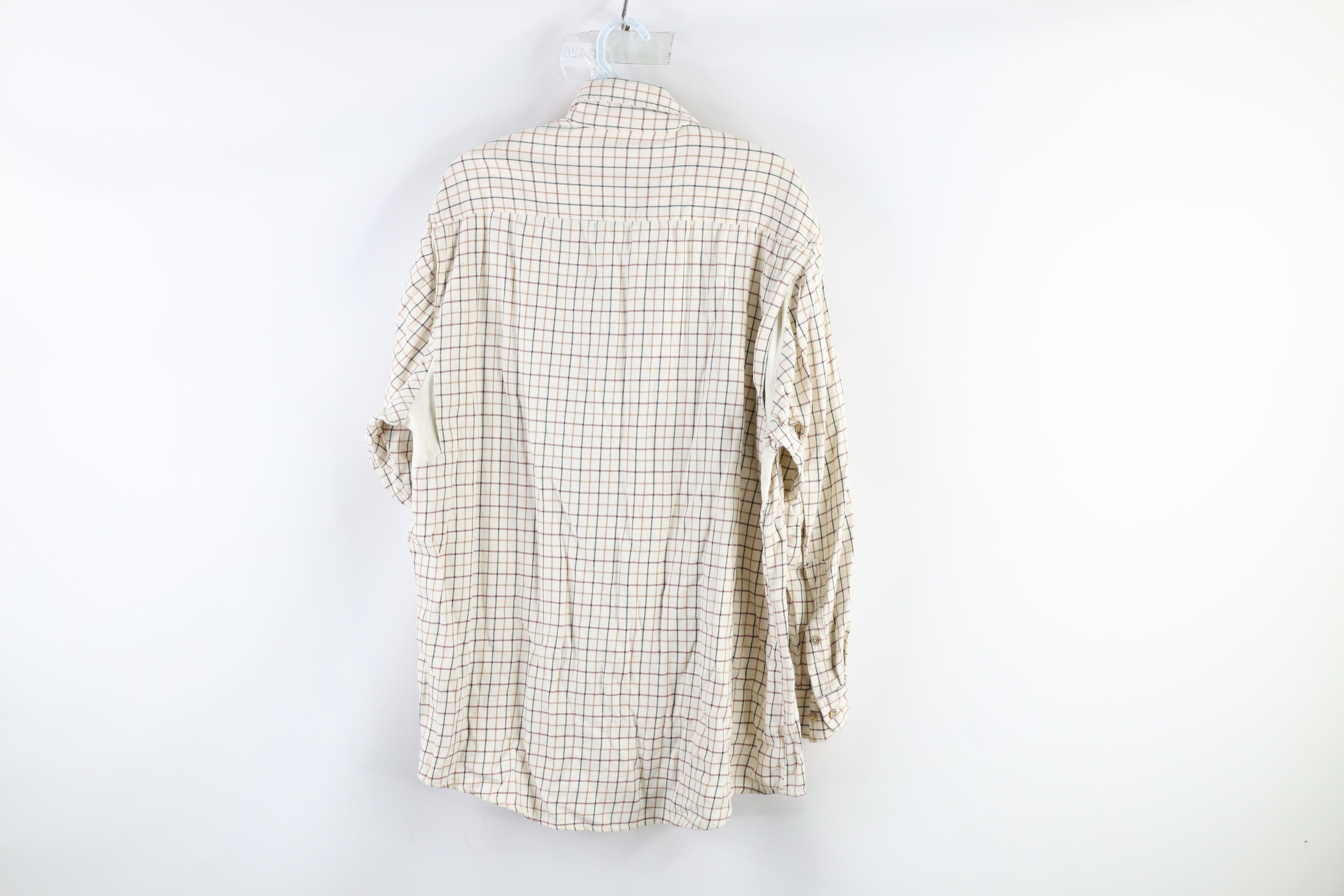 Vintage Vintage 90s National Geographic Flannel Button Shirt Plaid Size US L / EU 52-54 / 3 - 7 Thumbnail