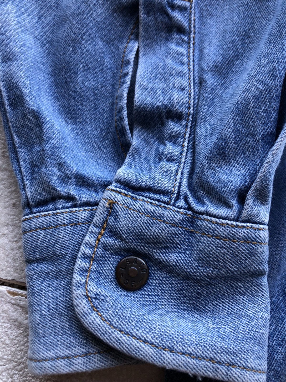Levi's Very Rare Vintage Levi’s Orange Tab Jeans Shirt Streetwear Size US L / EU 52-54 / 3 - 7 Thumbnail