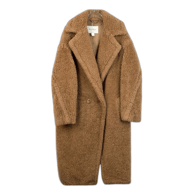 Max Mara MaxmaraTeddy series brown teddy camel wool brown coat Size US M / EU 48-50 / 2 - 1 Thumbnail