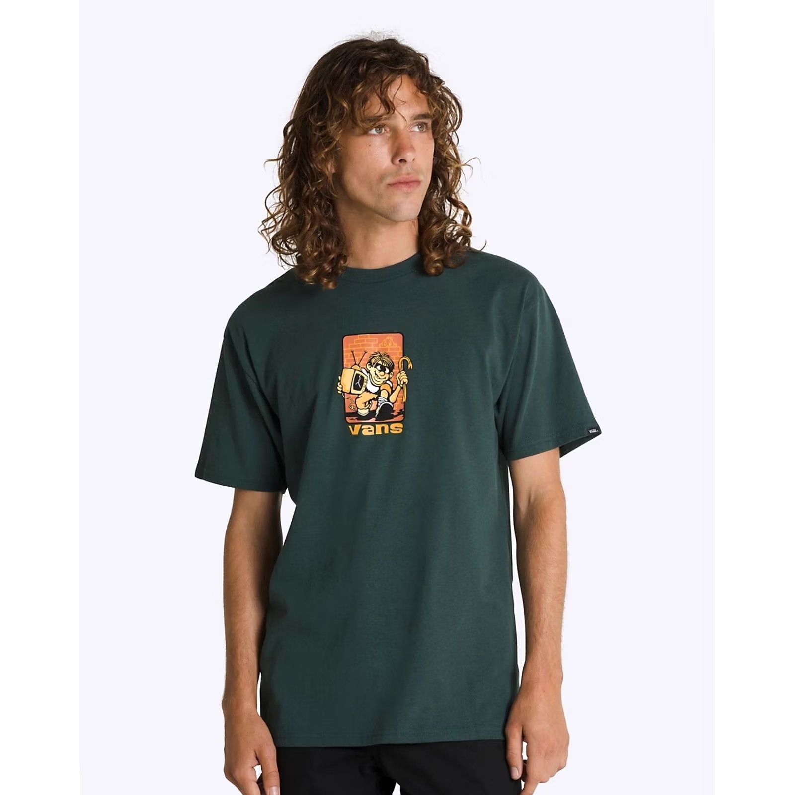 Vans Vans Shirt Mens M Green Brand New Robbie Gables Size Size US M / EU 48-50 / 2 - 2 Thumbnail