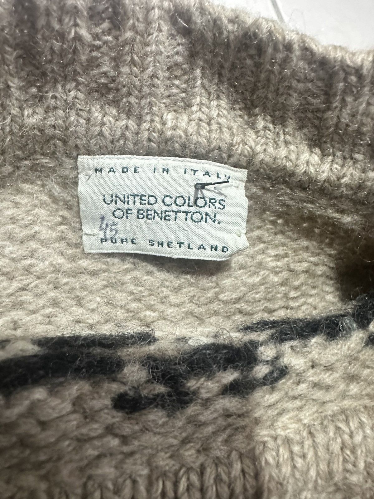 United Colors Of Benetton United colour of benetton wool knitwear Size US L / EU 52-54 / 3 - 3 Thumbnail