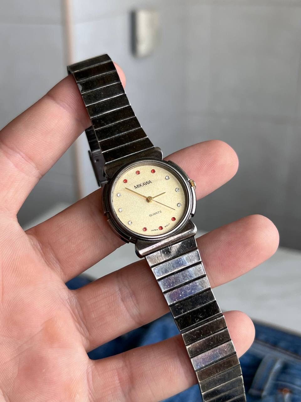 Japanese Brand × Vintage Vintage Mikawa Japan 🇯🇵 80s Japanese style futuristic Watch Size ONE SIZE - 2 Thumbnail