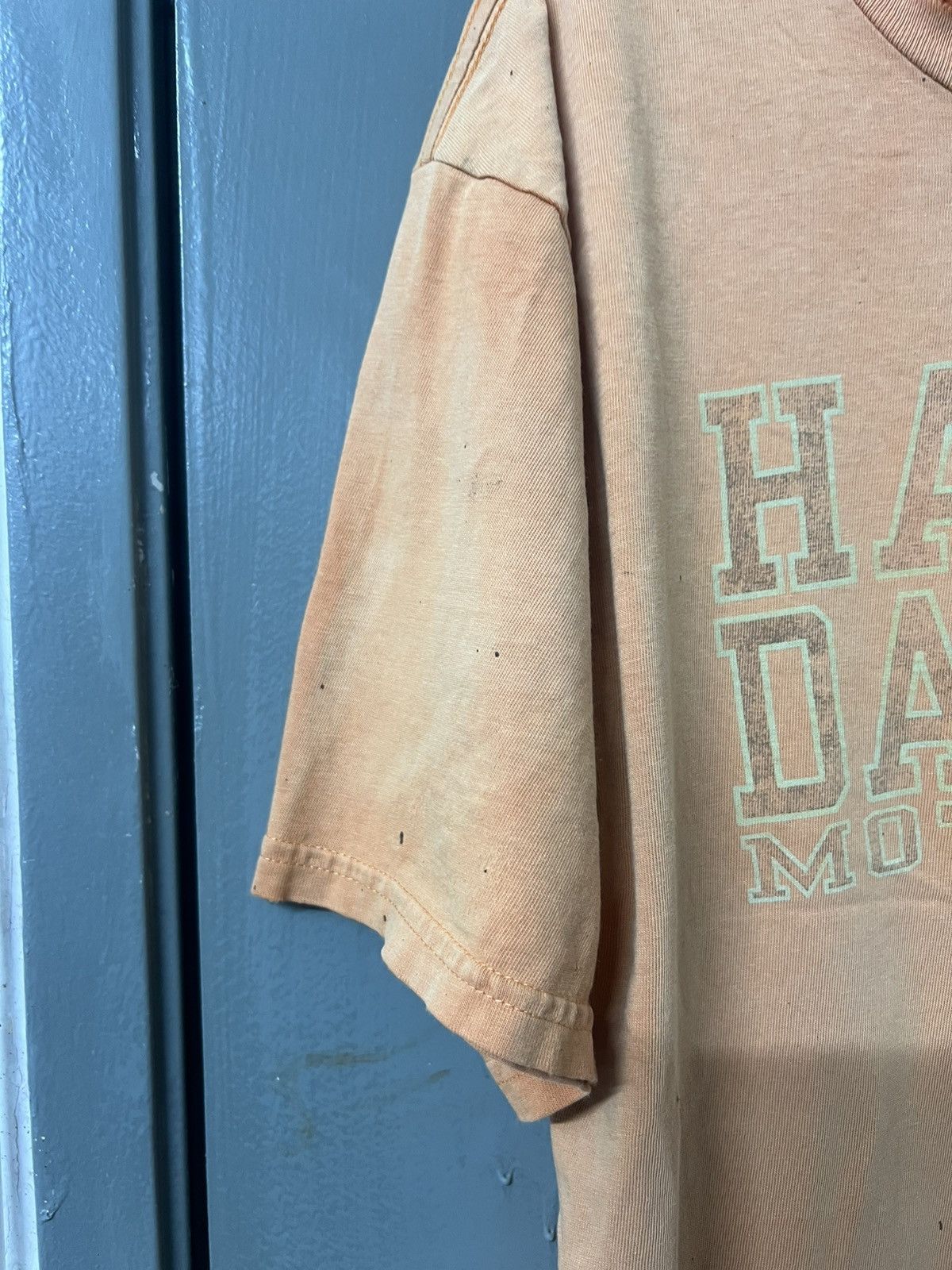 Vintage THRASHED SUN FADED HARLEY DAVIDSON MOTORCYCLES Size US L / EU 52-54 / 3 - 7 Thumbnail