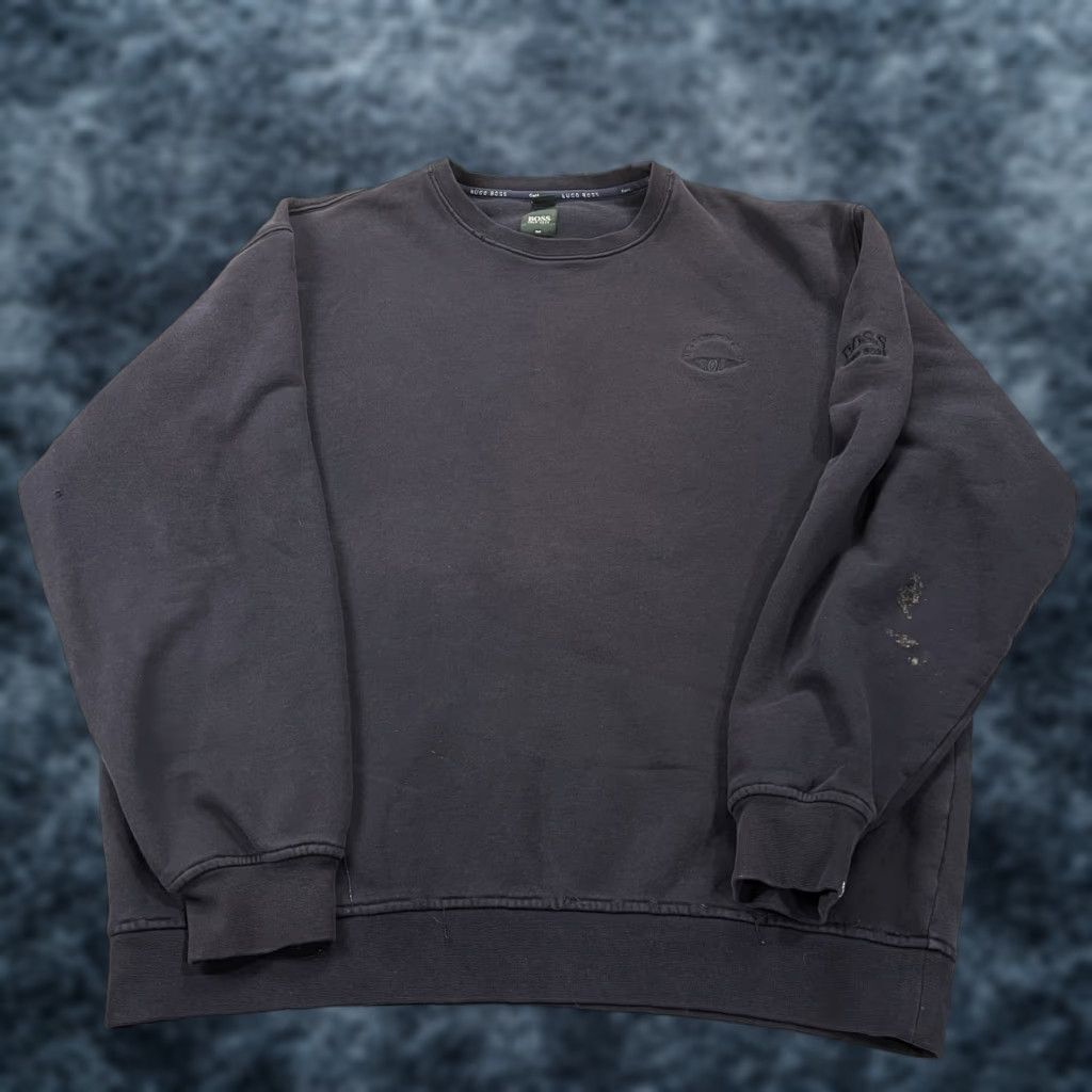 Hugo Boss VINTAGE Hugo Boss Sweatshirt Mens XL Navy Blue Crewneck 90s Golf Size US XL / EU 56 / 4 - 1 Thumbnail