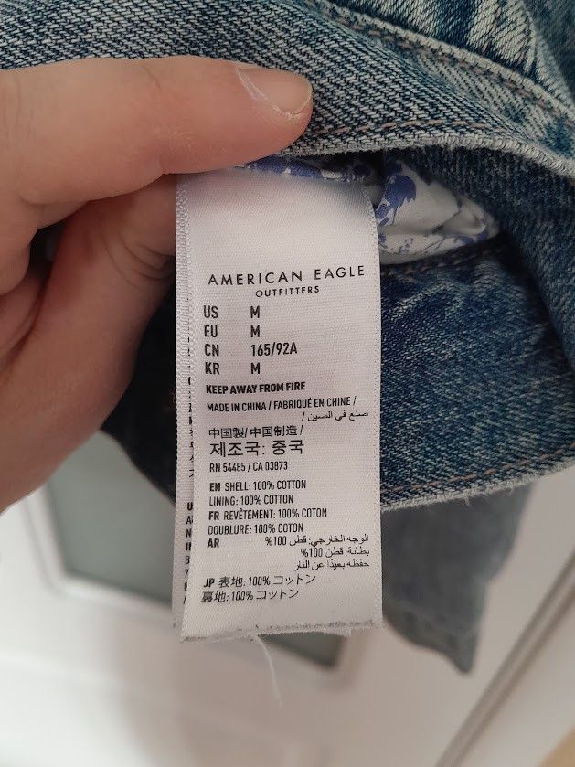 American Eagle Outfitters Denim Jacket Size M / US 6-8 / IT 42-44 - 3 Thumbnail