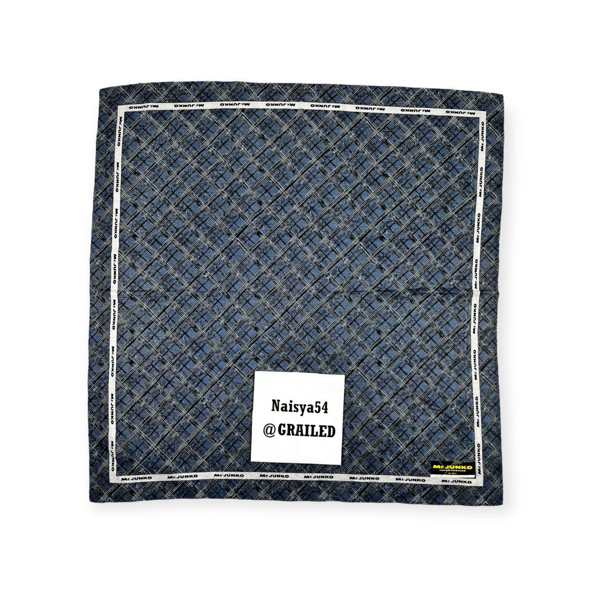 Mr. Junko Mr Junko Handkerchief Neckerchief Bandana Pocketsquare Size ONE SIZE - 5 Thumbnail