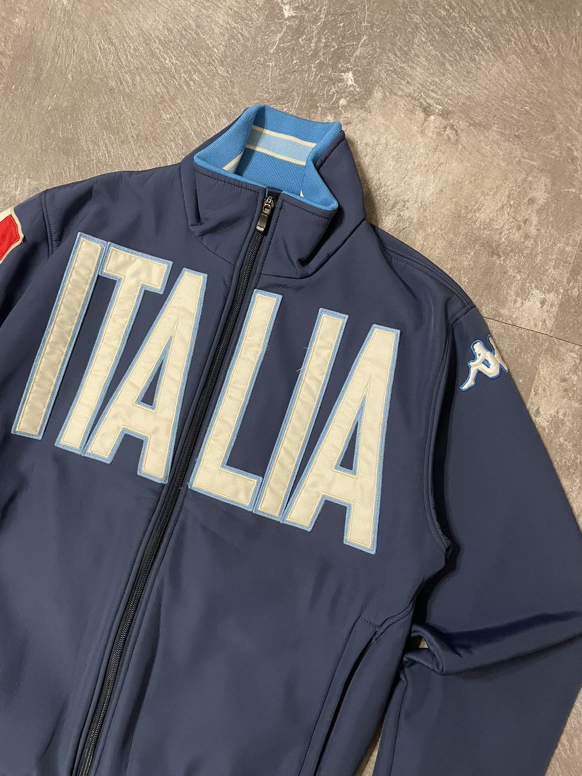 Kappa Vintage Kappa Italy Football Sportswear Y2K Light Jacket Size US S / EU 44-46 / 1 - 2 Thumbnail