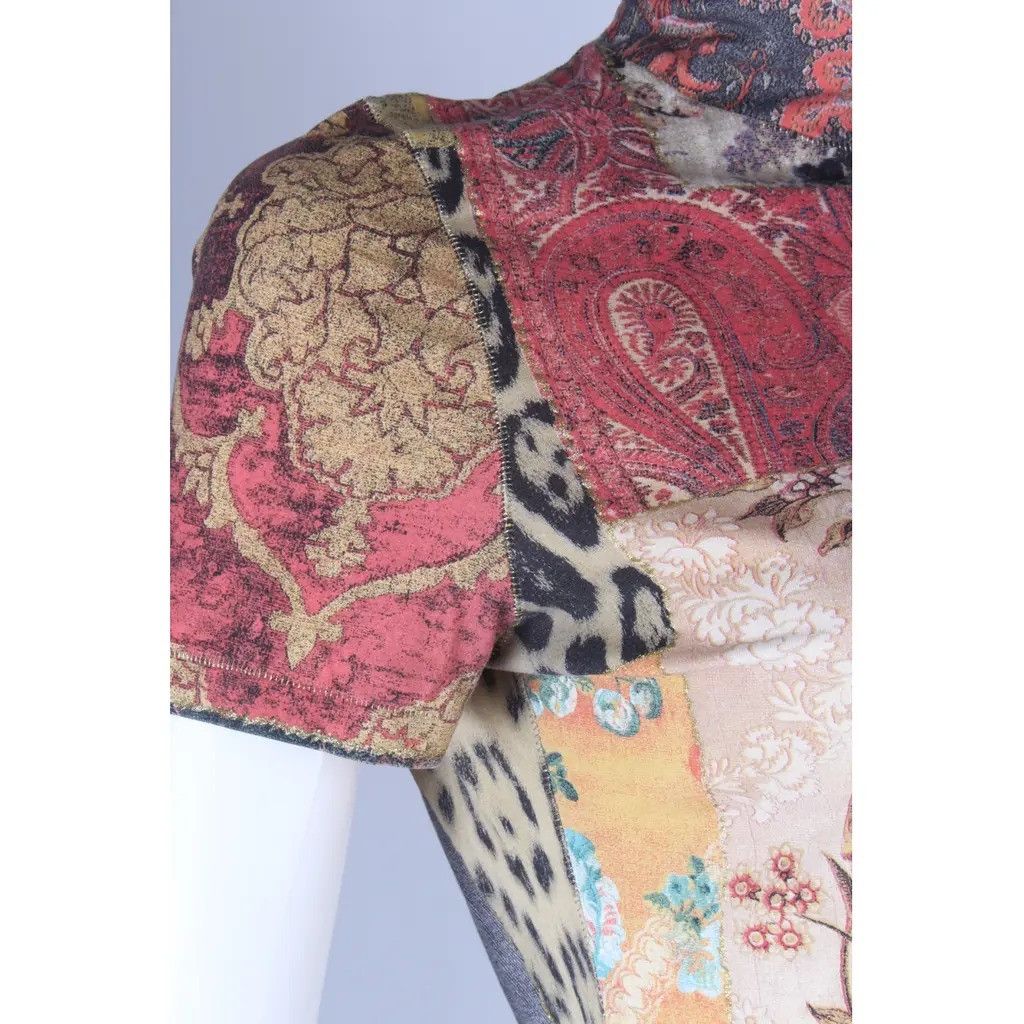 Roberto Cavalli Top Vintage Roberto Cavalli - Rare et Recherché Size M / US 6-8 / IT 42-44 - 6 Thumbnail