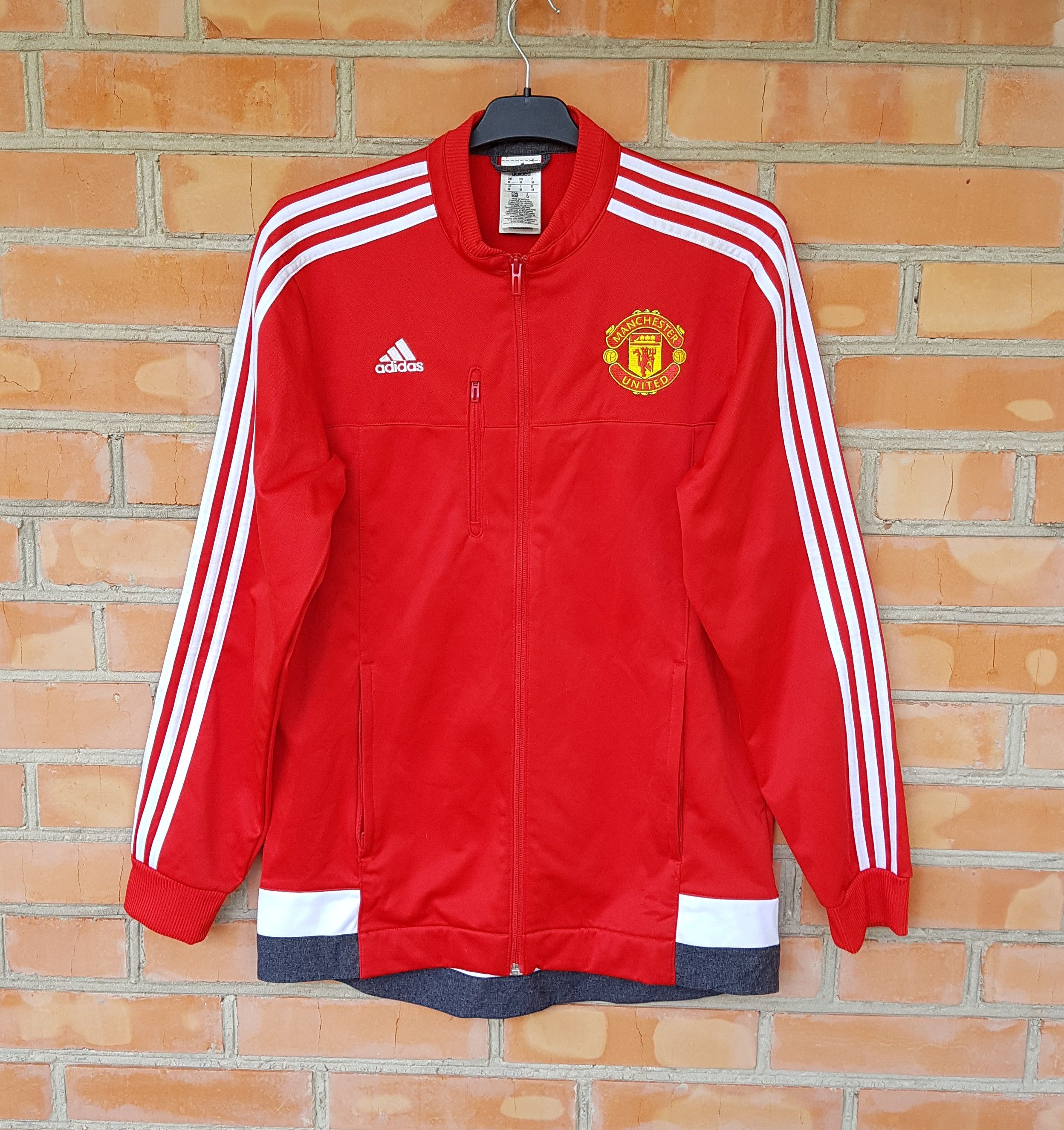 Adidas Adidas Manchester United Anthem Bomber Jacket Track Top Size US M / EU 48-50 / 2 - 1 Thumbnail