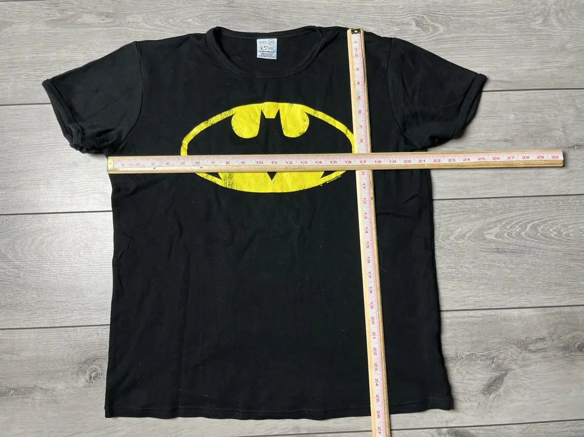 DC Comics Batman T-shirt box logo vintage size Large fact Size US L / EU 52-54 / 3 - 5 Thumbnail