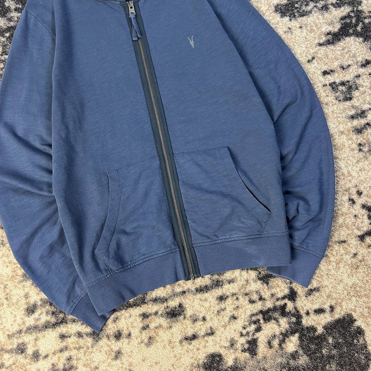 Allsaints Allsaints Luxury Mini Logo Zip Up Hoodie Streetwear Y2K Size US S / EU 44-46 / 1 - 3 Thumbnail