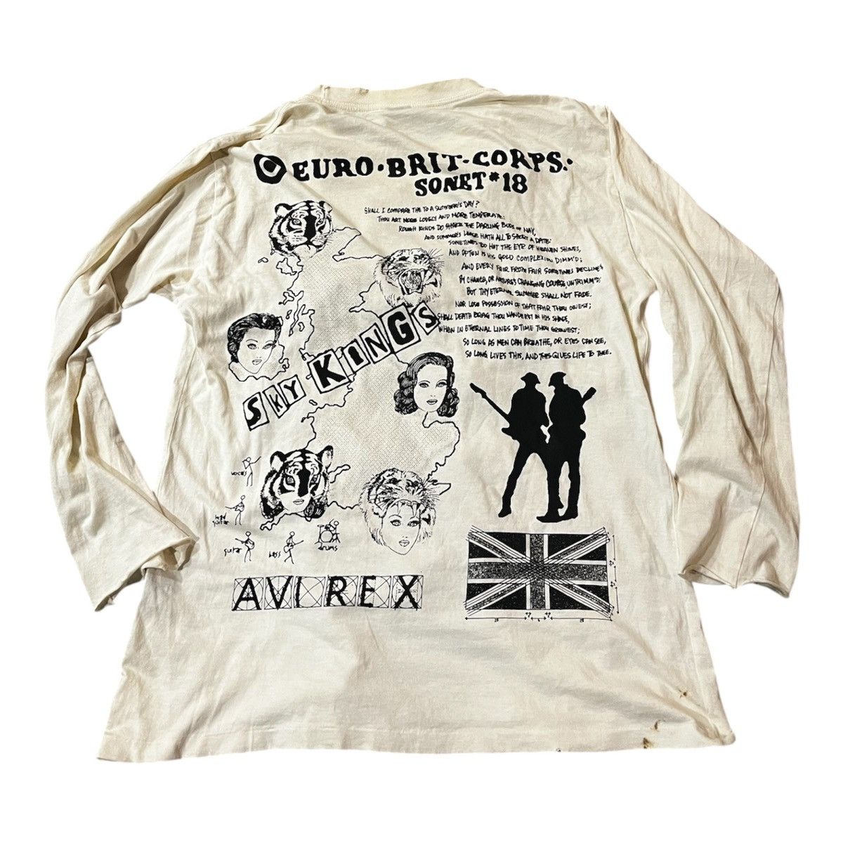 Avirex × Band Tees × Vintage Vintage avirex Size US M / EU 48-50 / 2 - 3 Thumbnail