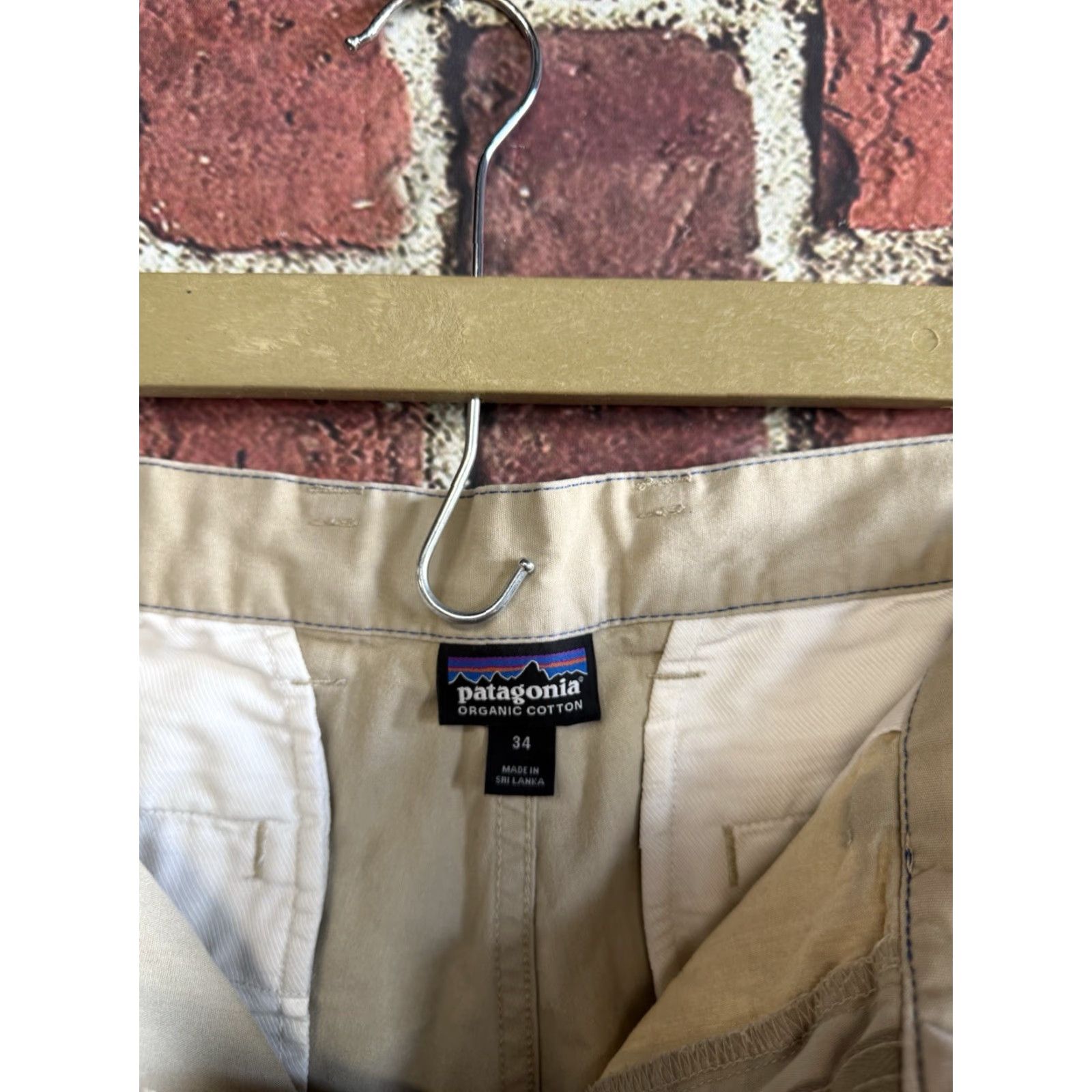 Patagonia Patagonia Mens Khaki Chino Shorts Size 32 Outdoor Size US 32 / EU 48 - 3 Thumbnail