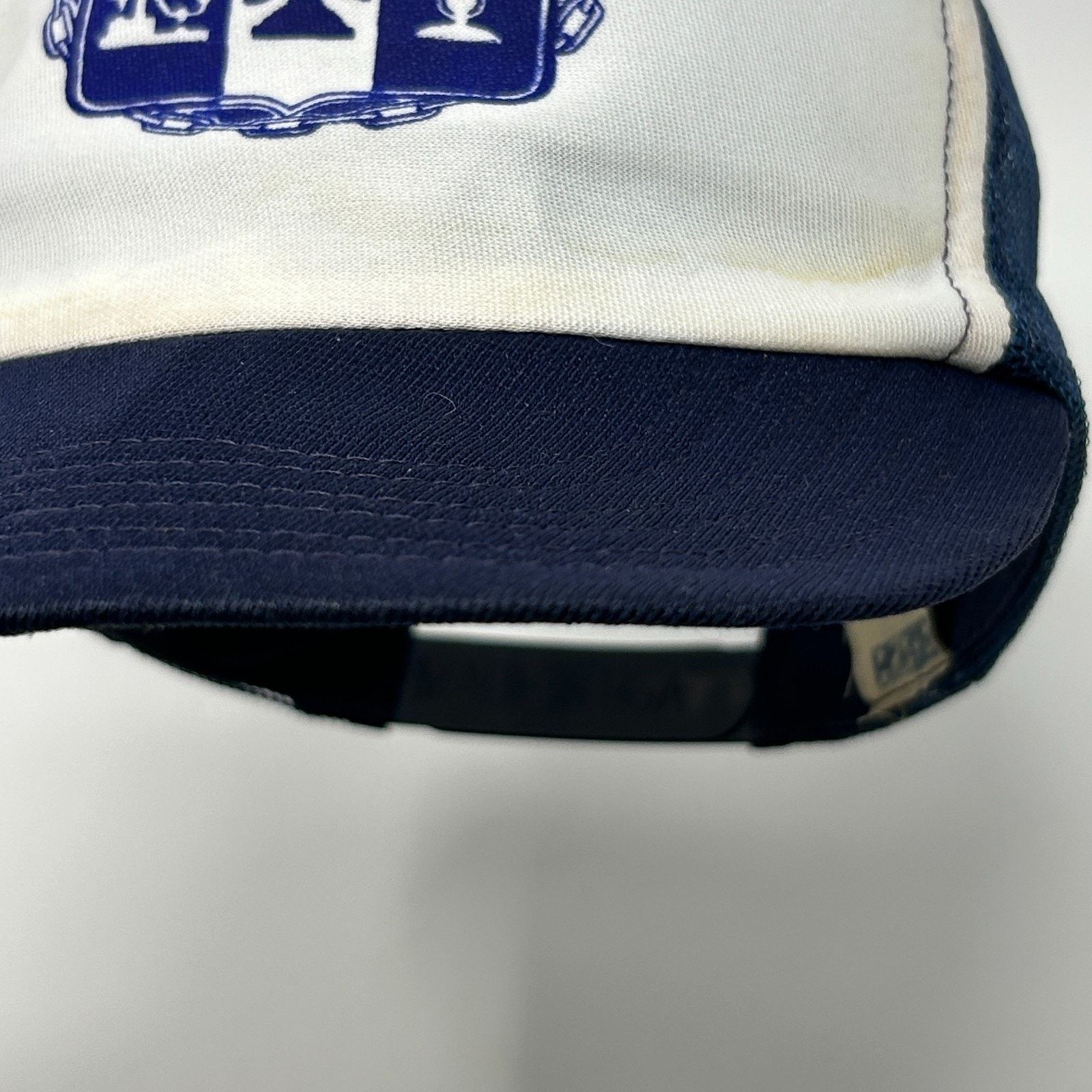 Vintage Vintage 80s CWA Communications Workers Trucker Hat Cap Blue Size ONE SIZE - 8 Thumbnail