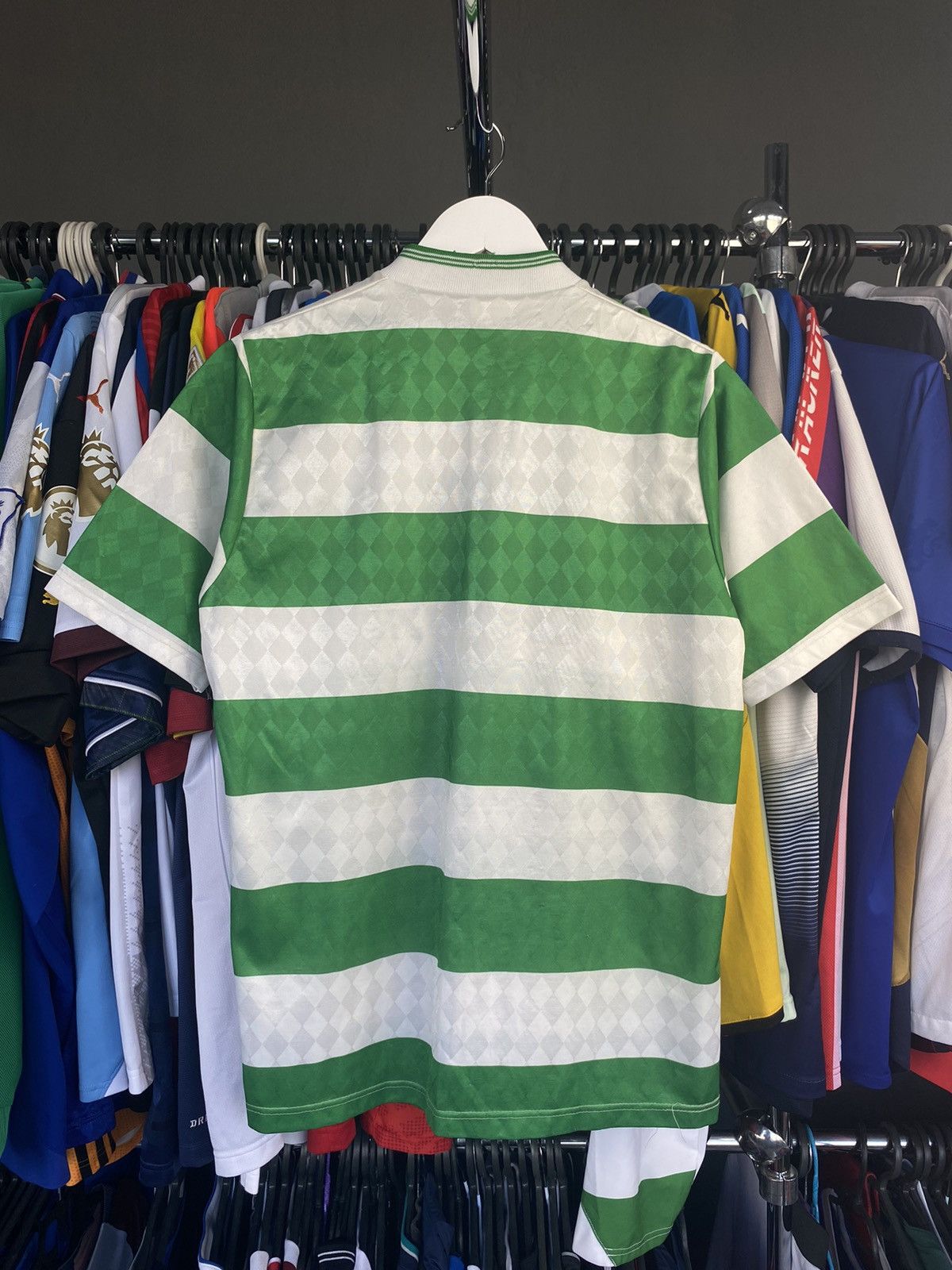 Umbro 1987/89 UMBRO CELTIC HOME SOCCER FOOTBALL JERSEY SHIRT Size US M / EU 48-50 / 2 - 2 Thumbnail