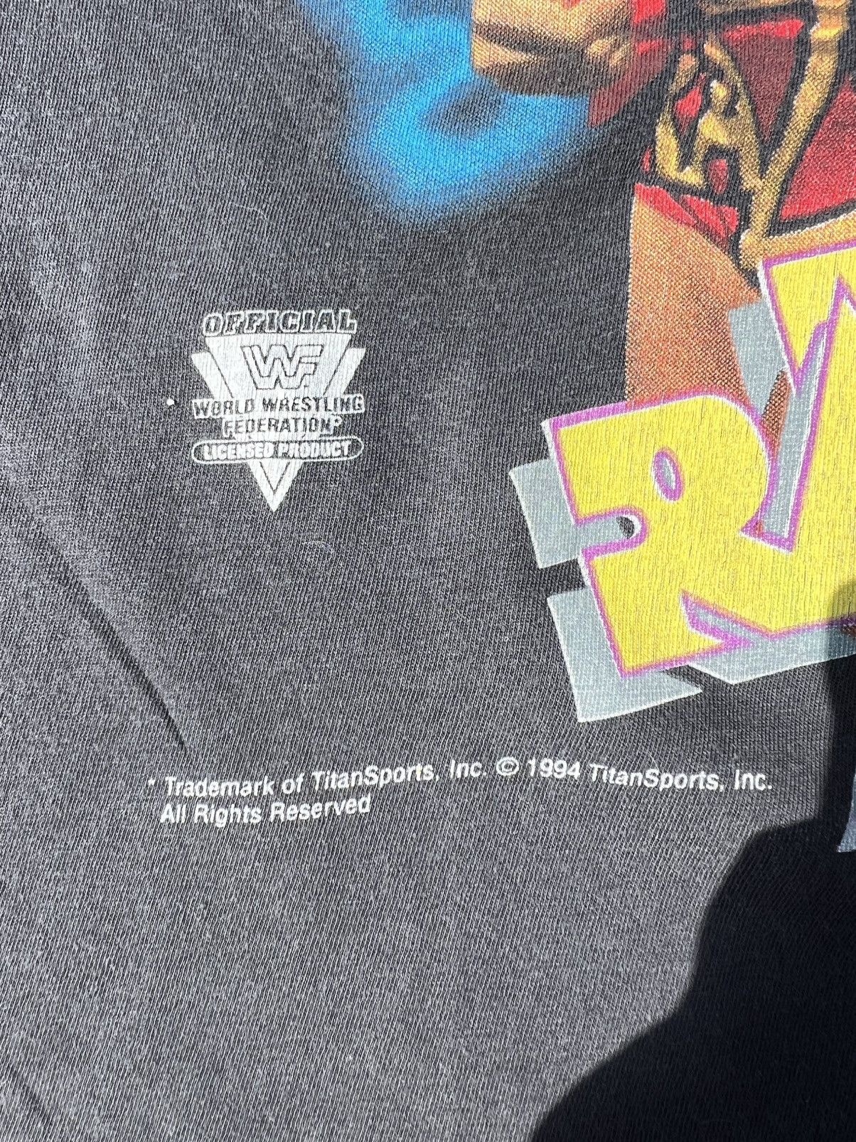Vintage Rare Vintage WWF Razor Ramon t-shirt 1994 Size US S / EU 44-46 / 1 - 6 Thumbnail