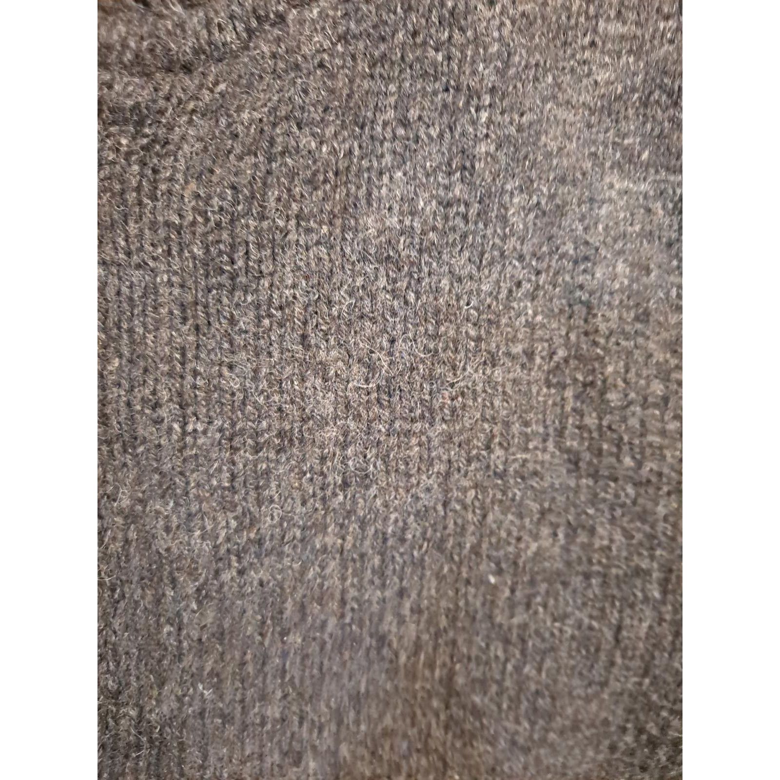 Lands' End Land's End Gray 2 Button Wool Blend Sweater Size Small Size US S / EU 44-46 / 1 - 2 Thumbnail