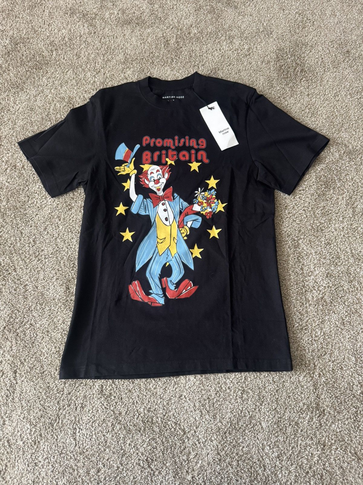Martine Rose Promising Britain Tee NWT Size US S / EU 44-46 / 1 - 1 Thumbnail