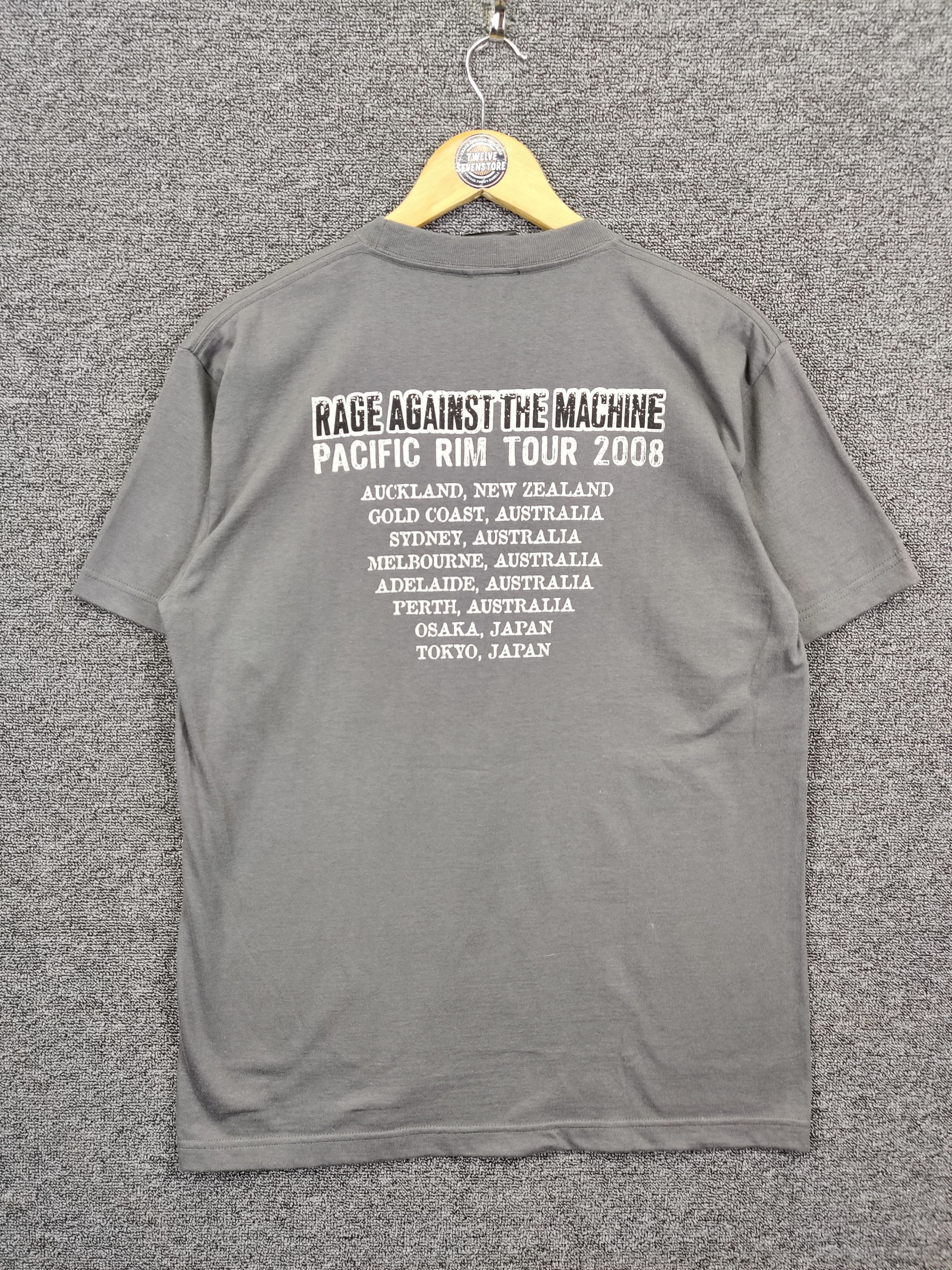 Band Tees Vintage Rage Against The Machines Band Tee Tshirt Size US M / EU 48-50 / 2 - 6 Thumbnail