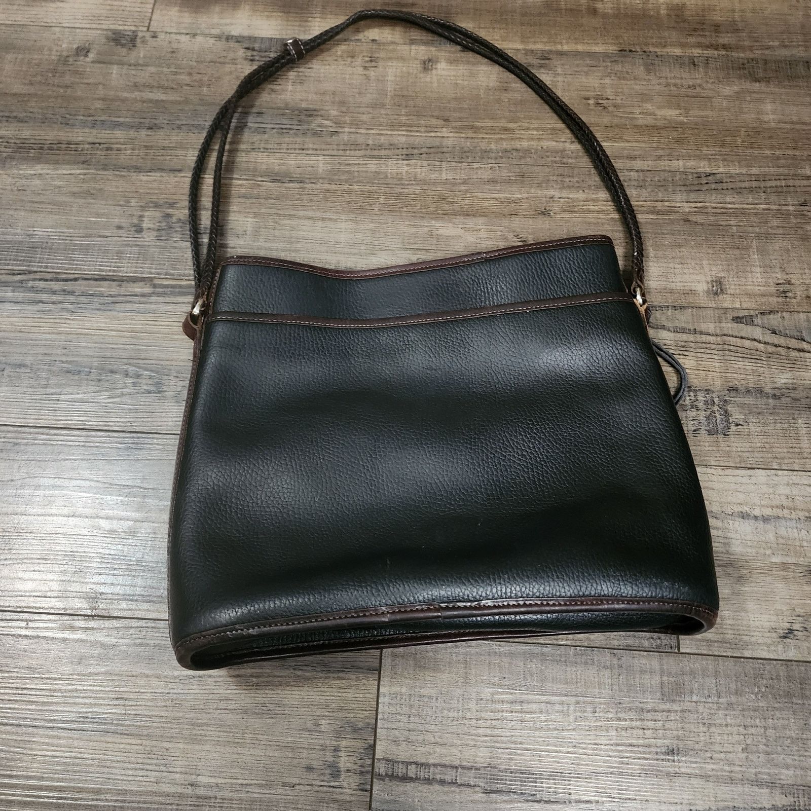 Brighton VTG Brighton handbag black and brown see pics worn spot E Size ONE SIZE - 6 Thumbnail