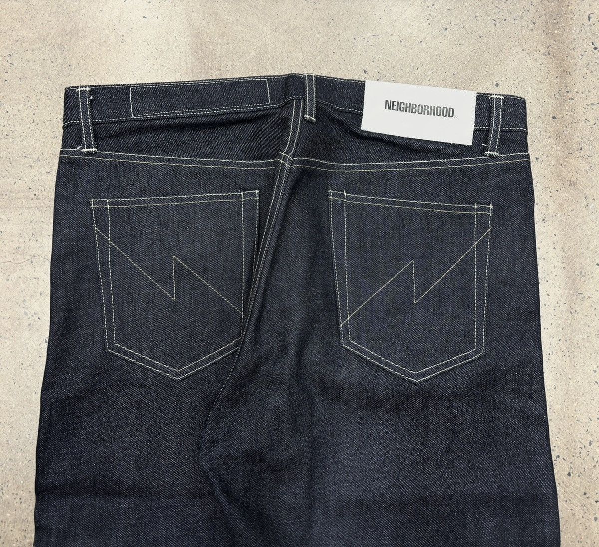 Neighborhood Neighborhood NBHD 23aw Rigid Denim Jeans Dp-Mid，L Size US 36 / EU 52 - 5 Thumbnail