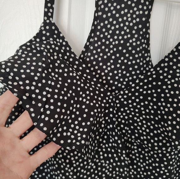 Nanette Lepore Nanette Lepore polka dot ruffle silk cami top 2 Size XS / US 0-2 / IT 36-38 - 4 Thumbnail