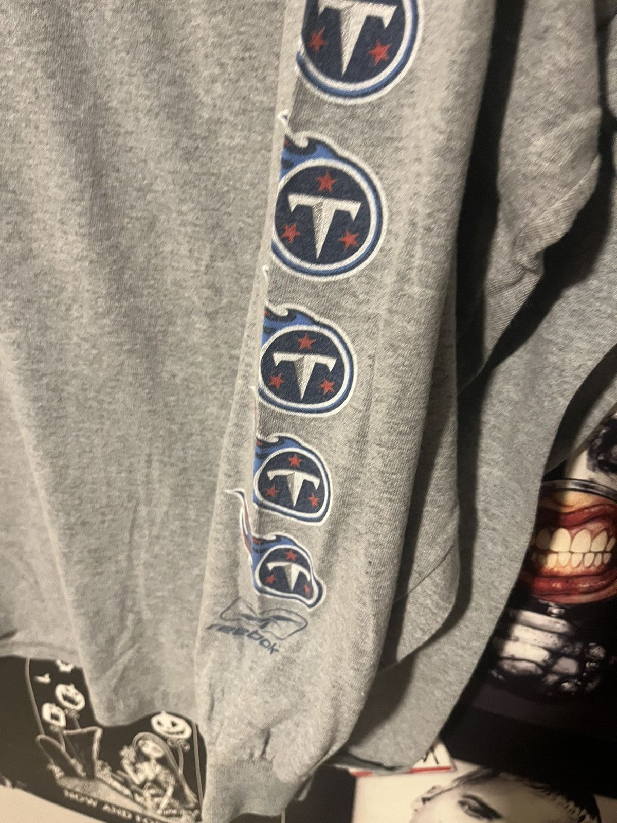 Reebok Vintage Y2K 2000’s Tennessee Titans NFL Long sleeve Shirt Size US XXL / EU 58 / 5 - 4 Thumbnail