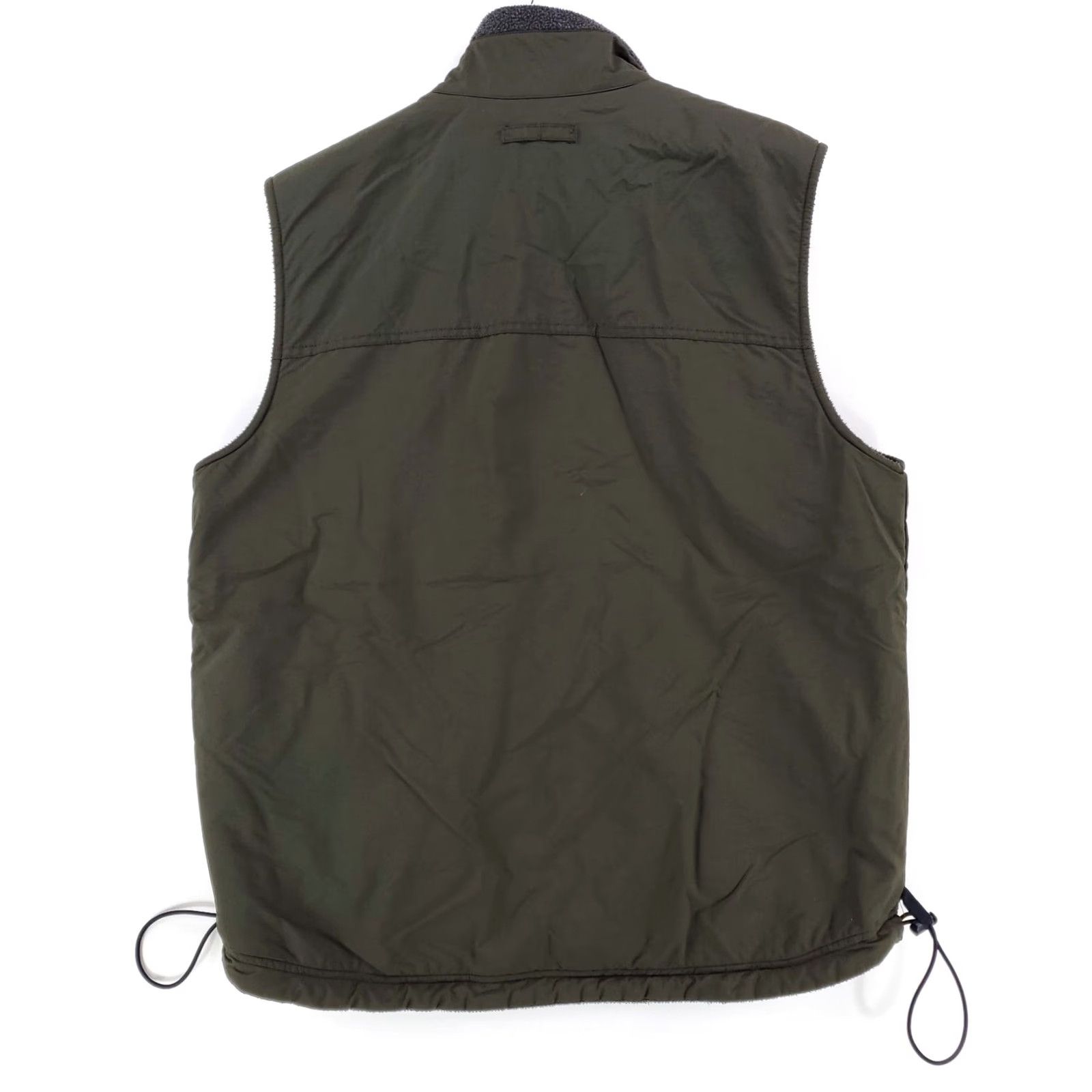 Abercrombie & Fitch Abercrombie & Fitch A&F Full Zip Vest Fleece Lined Green Mens L Vest Windbreaker Lined Polyester Men Green Size US L / EU 52-54 / 3 - 4 Thumbnail
