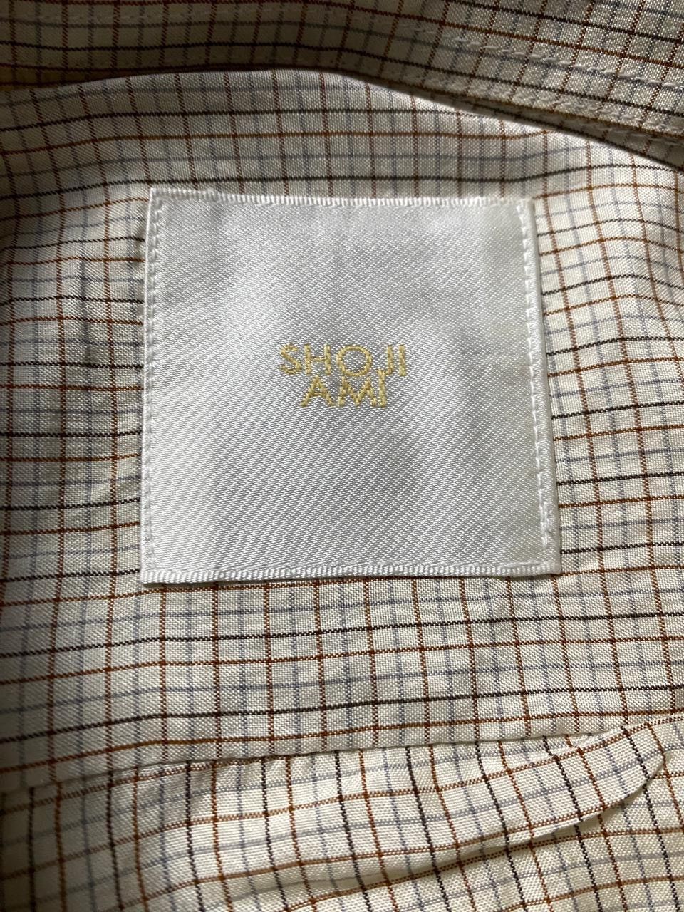 Japanese Brand Shoji ami Silk 100% Shirt Size US XL / EU 56 / 4 - 8 Thumbnail
