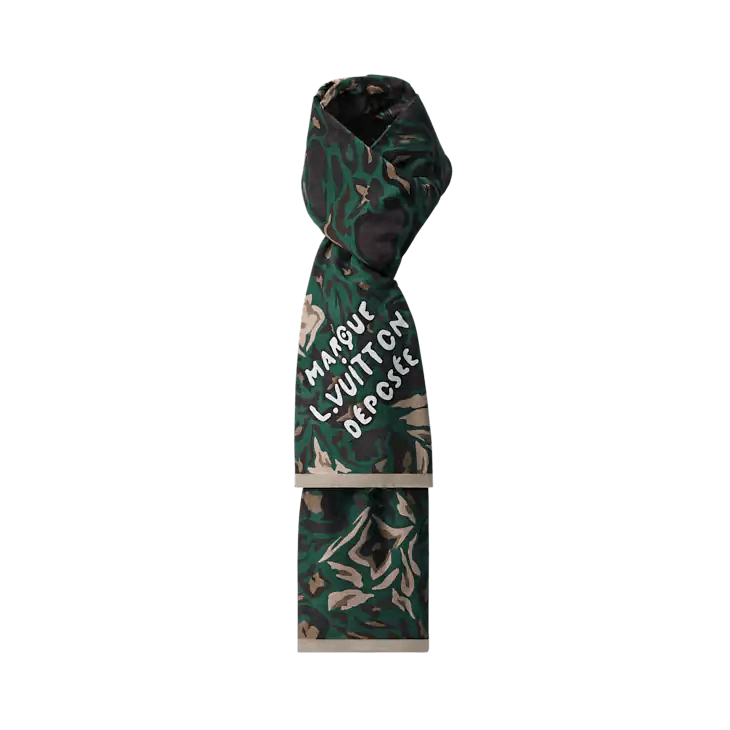 Louis Vuitton LV Camo Stole Size ONE SIZE - 2 Thumbnail