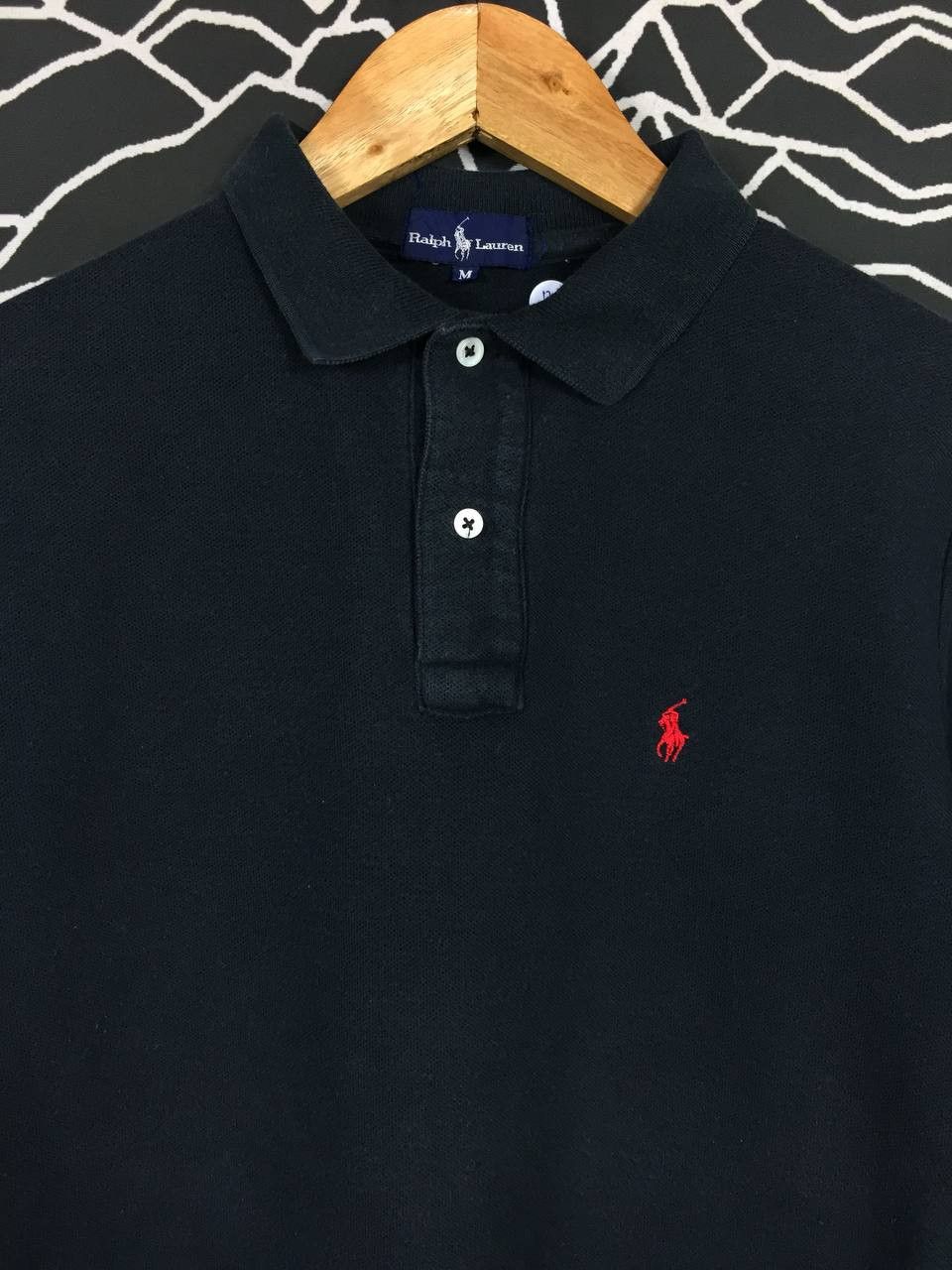 Ralph Lauren × Vintage Vtg Ralph Lauren Small Pony Casual Basic Polo Tee Size M / US 6-8 / IT 42-44 - 3 Thumbnail