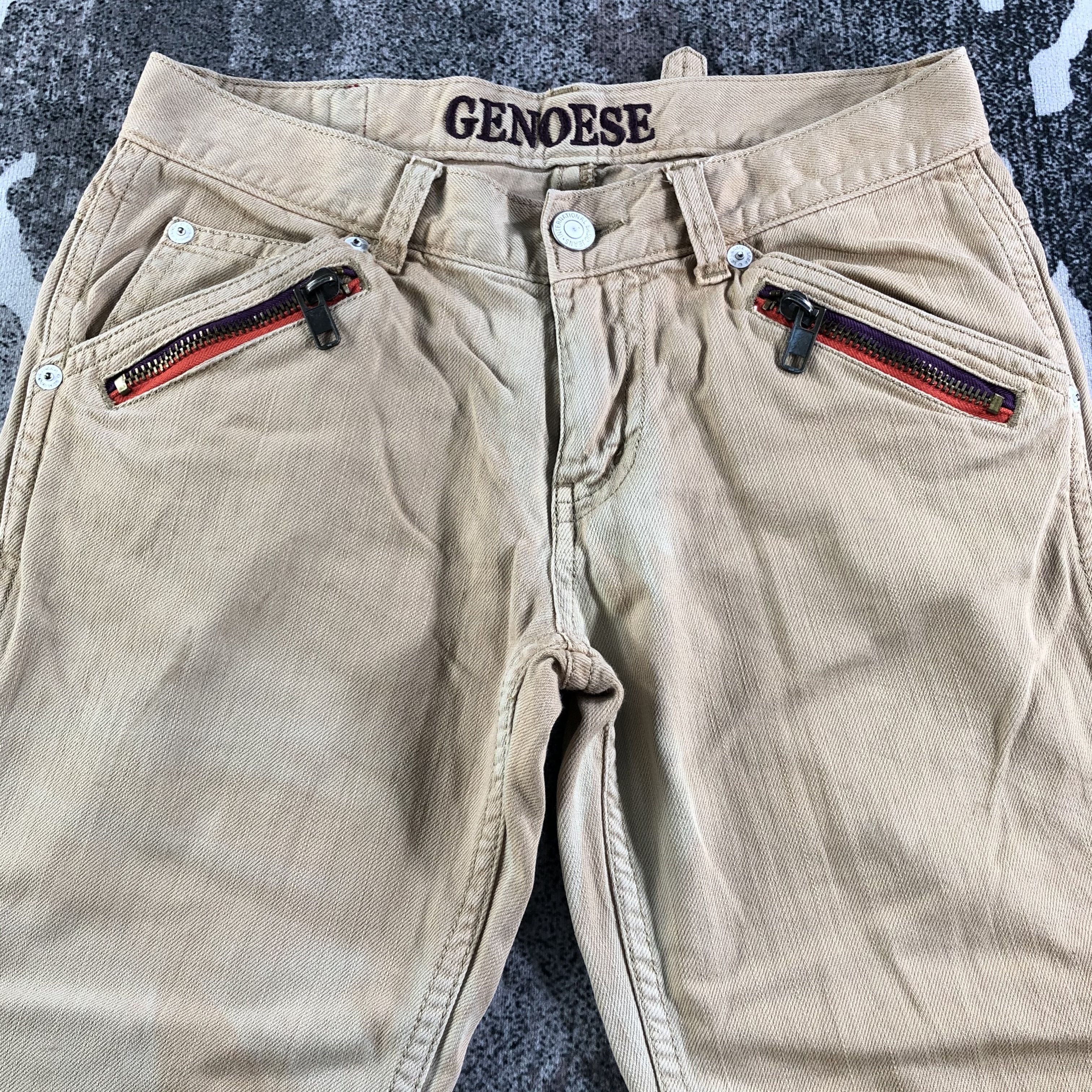 Japanese Brand Japanese Genoese Jeans Faded Denim KJ2681 Size US 32 / EU 48 - 3 Thumbnail
